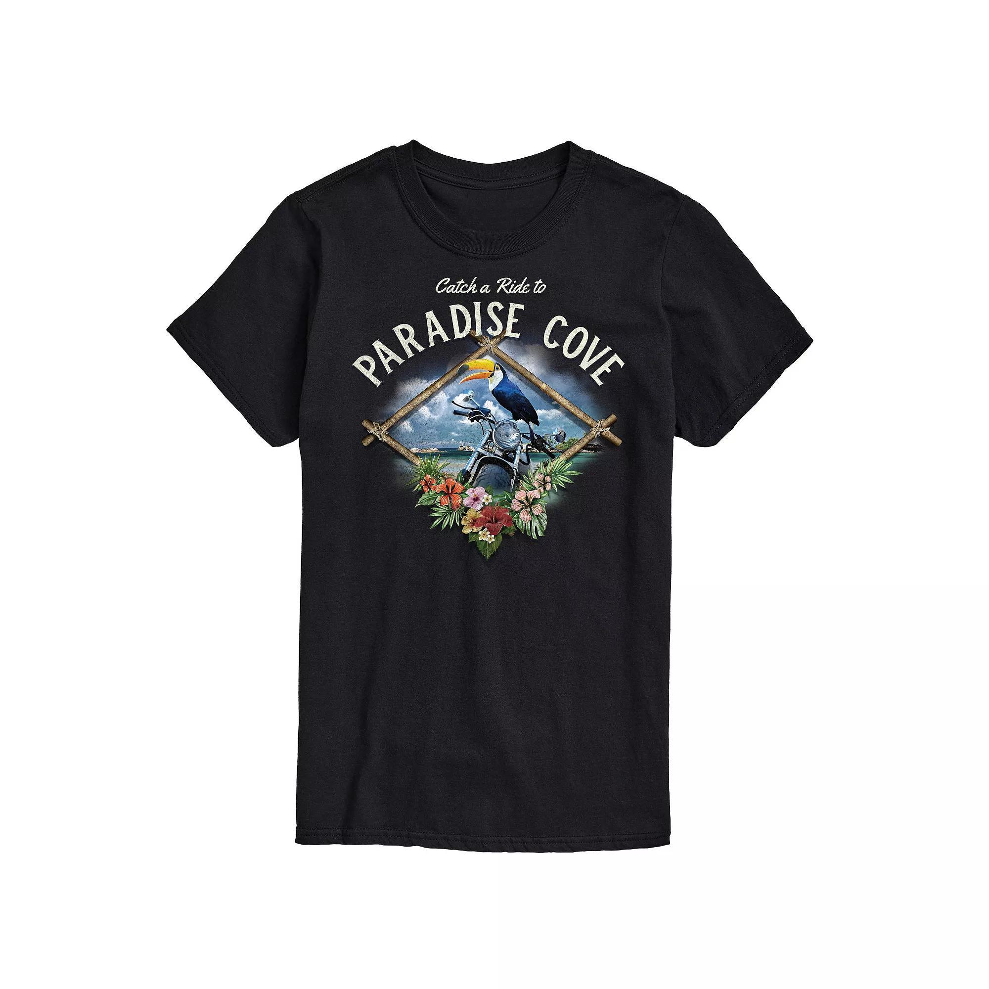 Big & Tall Paradise Cove Postacard Tee, Mens Product Image