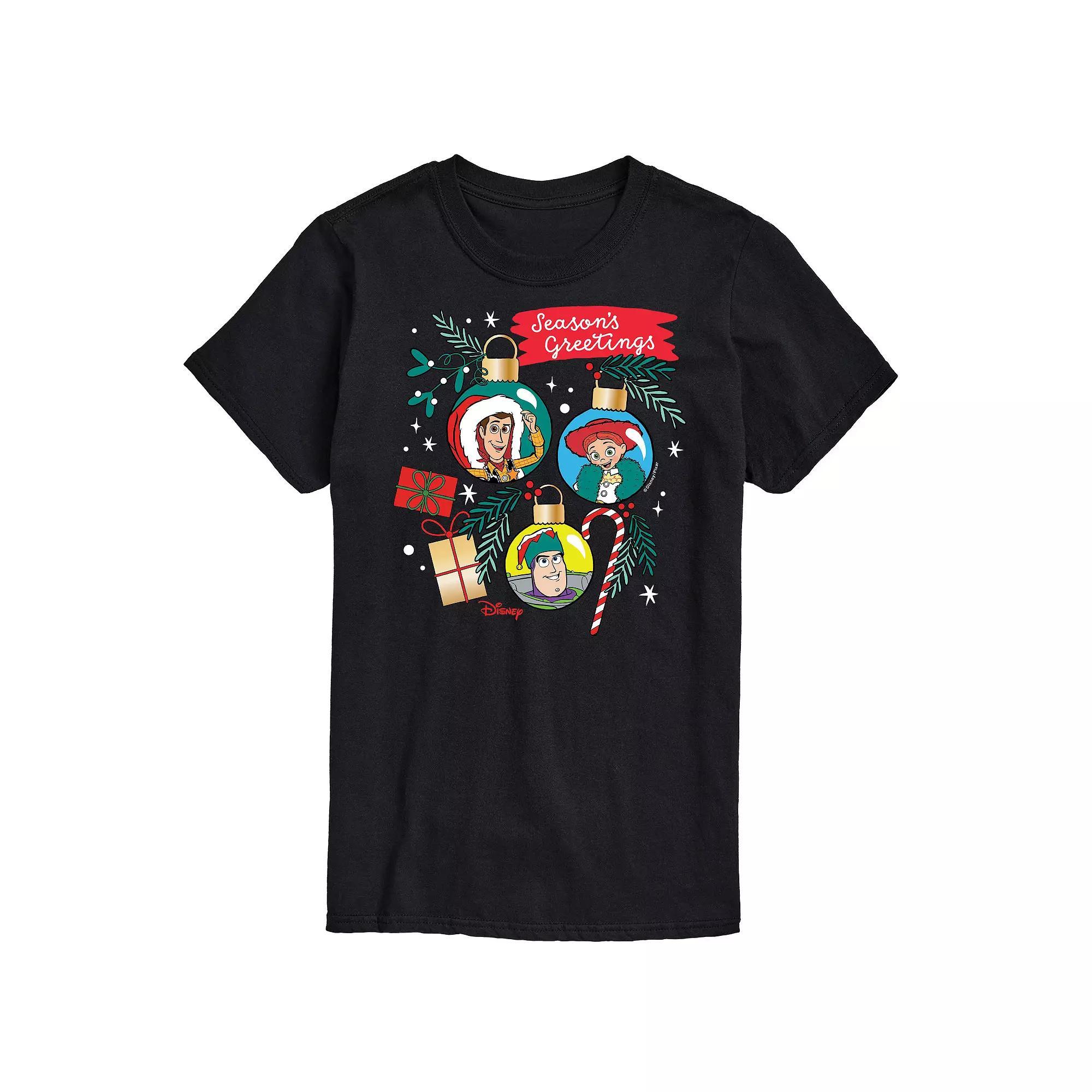 Disney / Pixars Toy Story Mens Seasons Greetings Graphic Tee Product Image