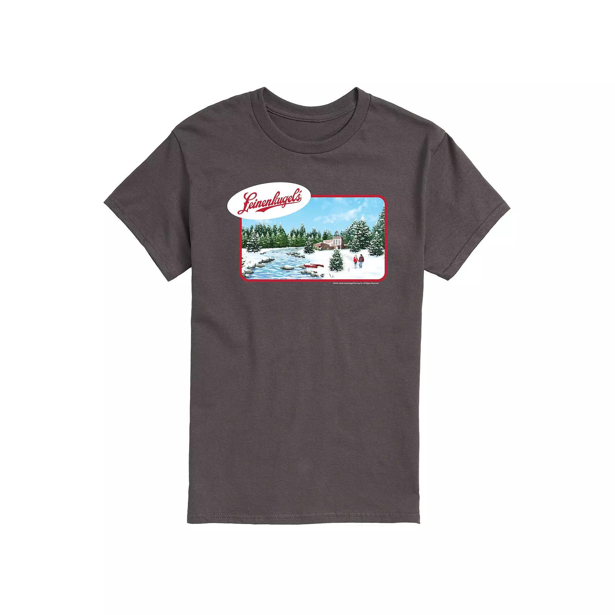 Mens Leinenkugel Porter Landscape Graphic Tee Blue Product Image