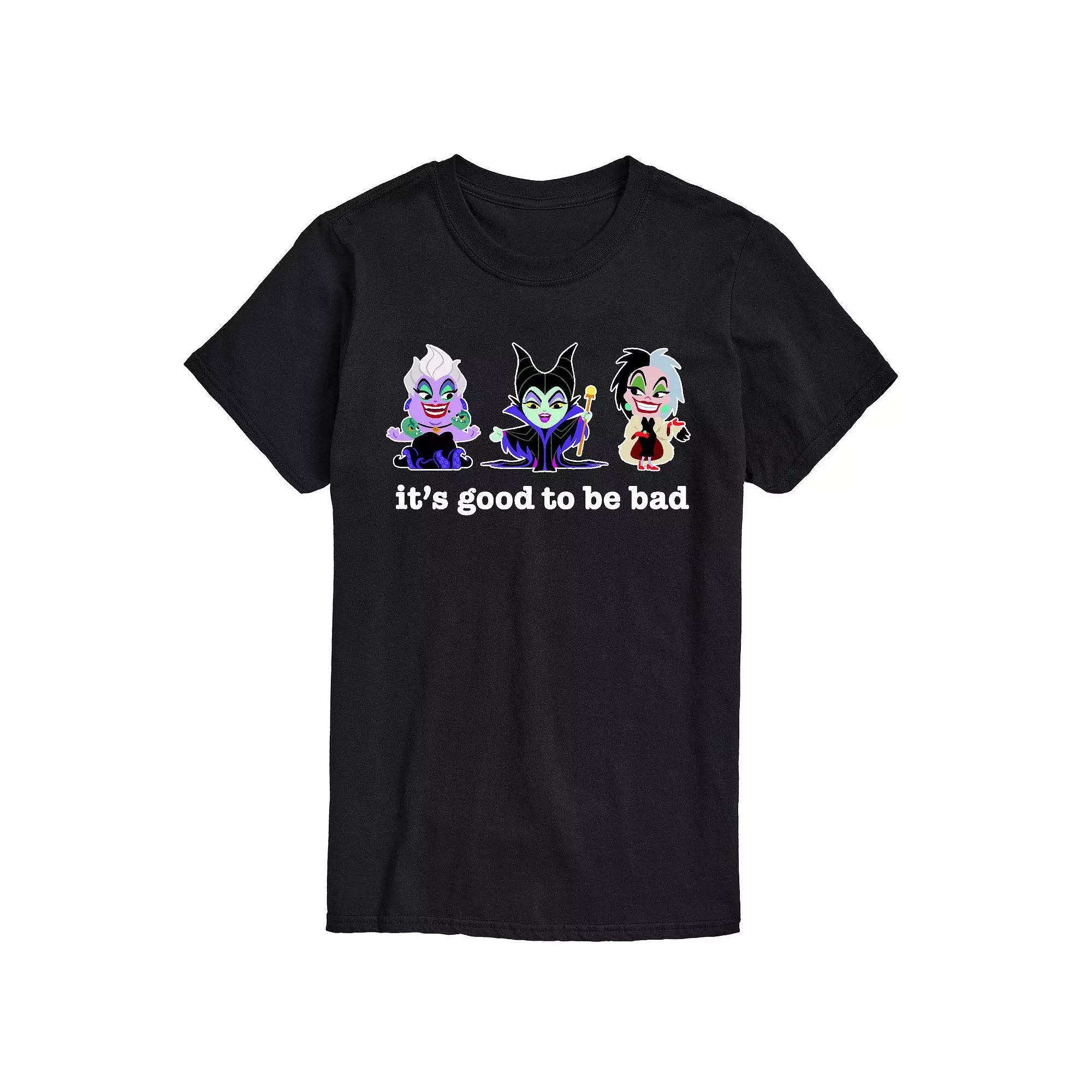 Disneys Villians Big & Tall Graphic Tee, Mens Product Image