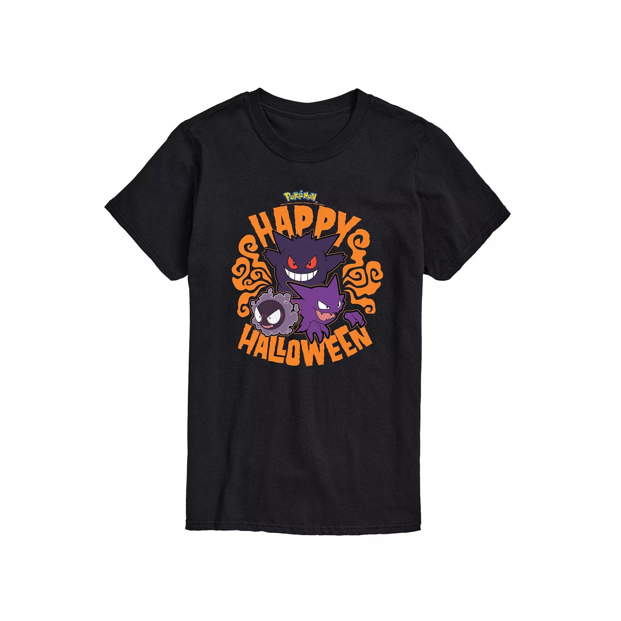 Big & Tall Pokemon Happy Halloween Tee, Mens Product Image