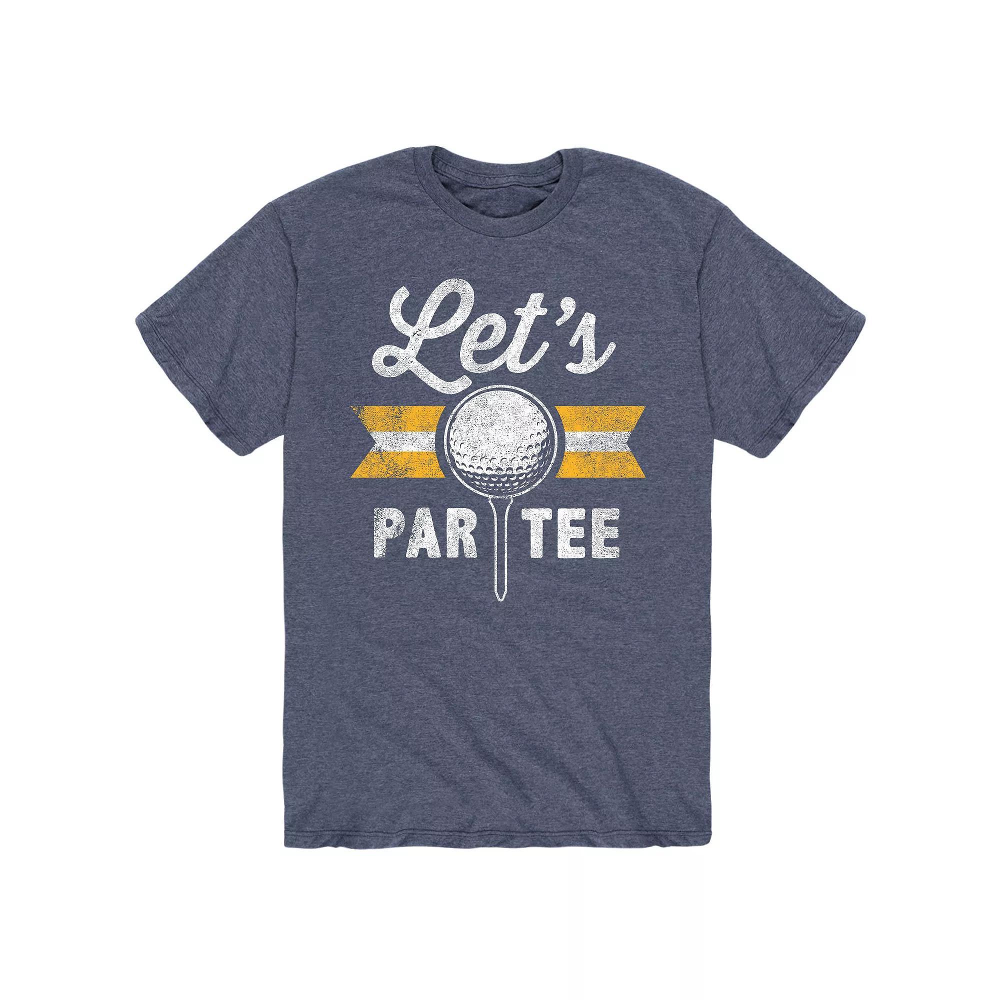 Men's Let's Par Tee Tee, Size: Small, Blue Product Image
