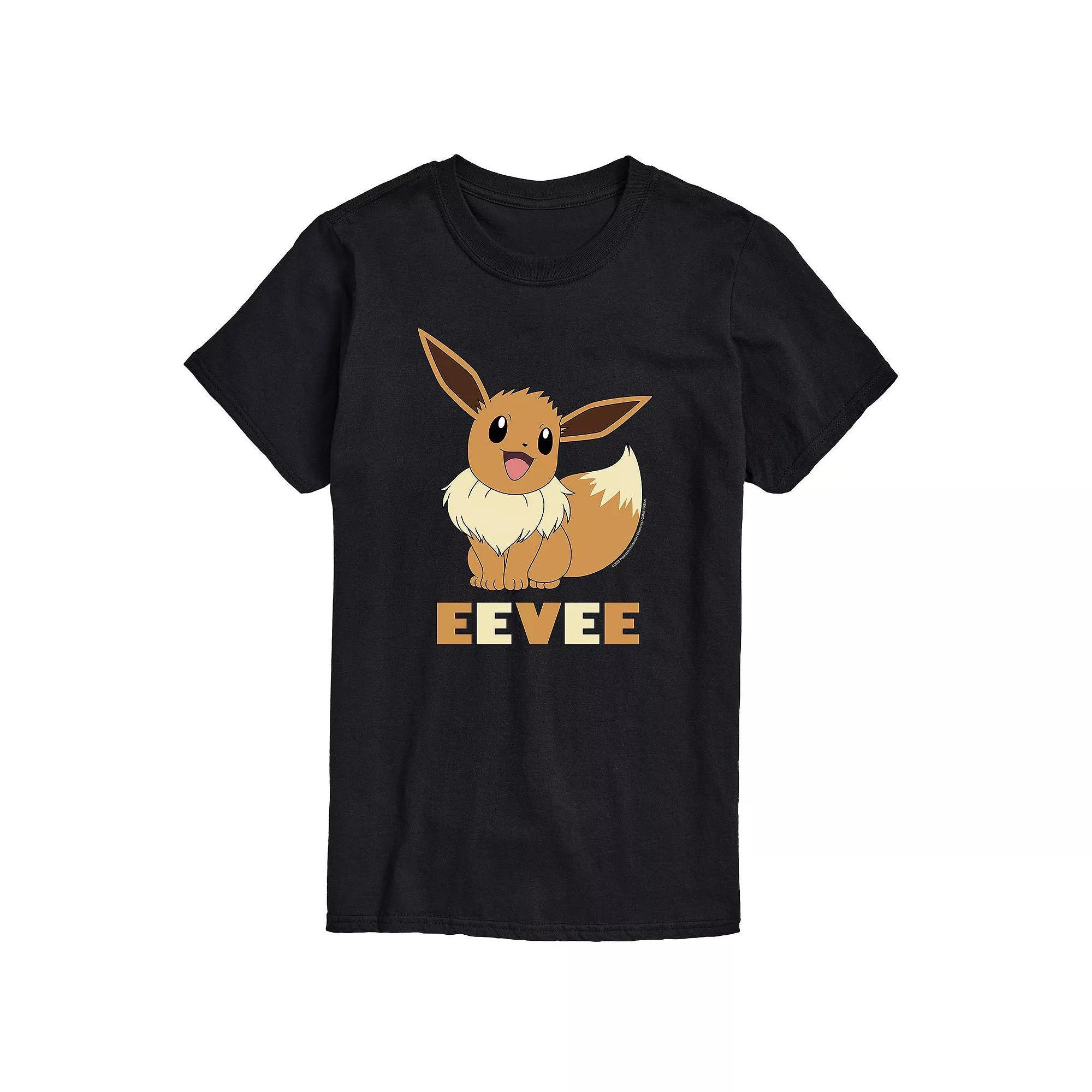 Big & Tall Pokemon Eevee Tee, Men's, Size: 5XB, Black Product Image
