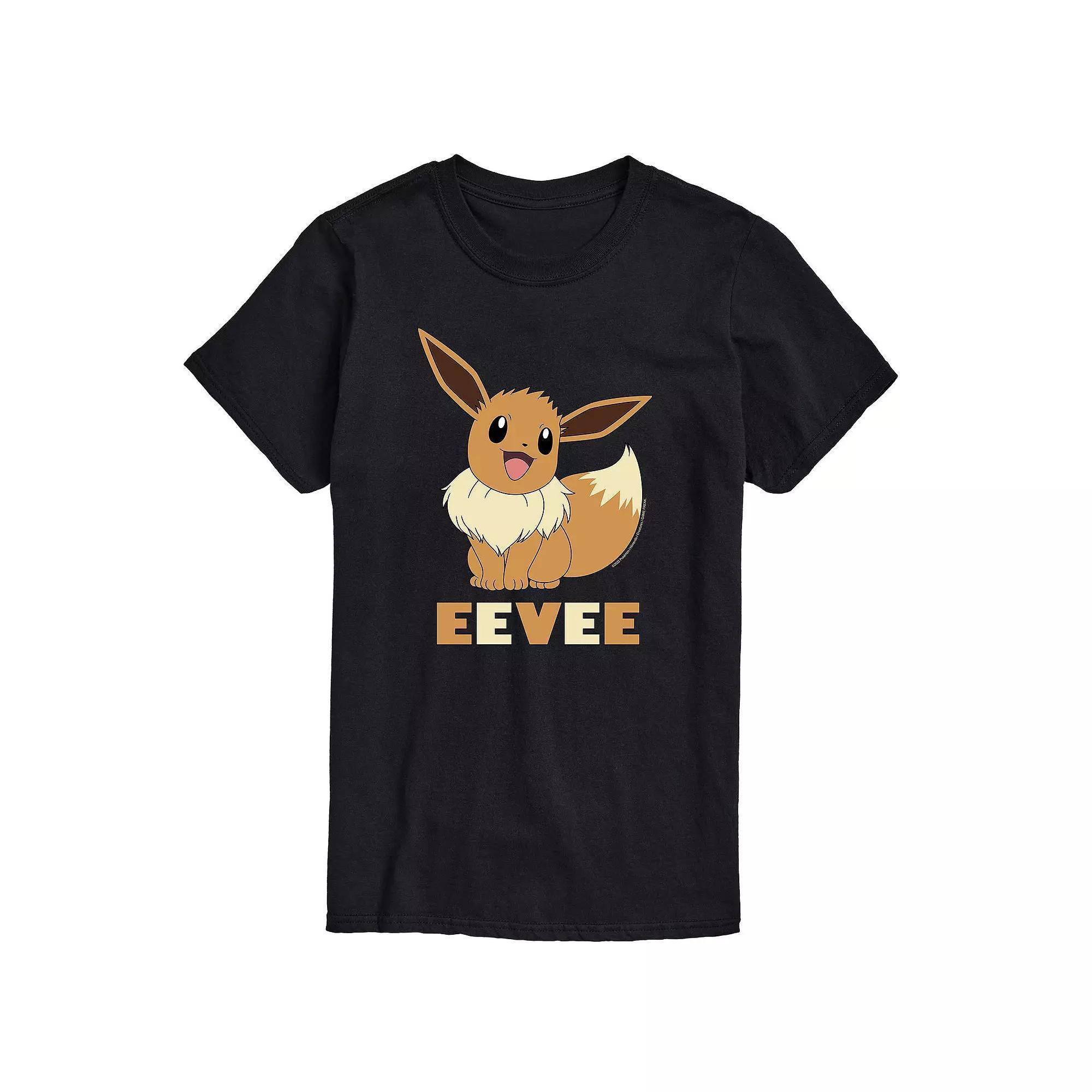 Big & Tall Pokemon Eevee Tee, Men's, Size: 5XB, Black Product Image