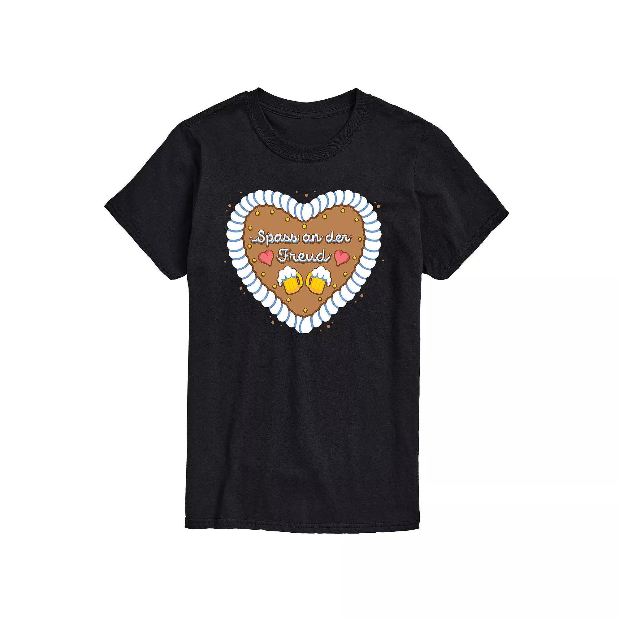 Mens Spass An Der Freud Gingerbread Tee Product Image