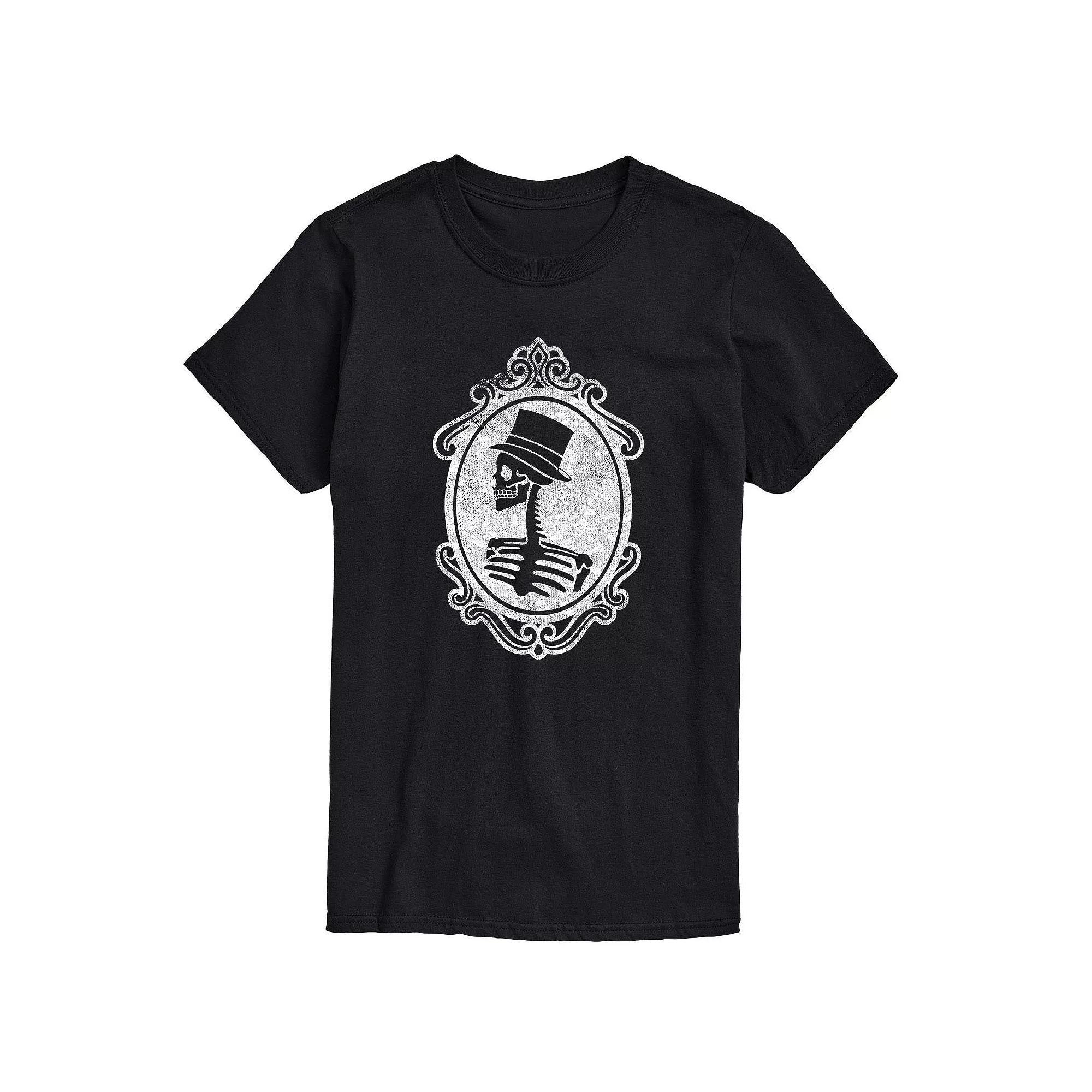 Big & Tall Victorian Skeleton Man Tee, Mens Product Image
