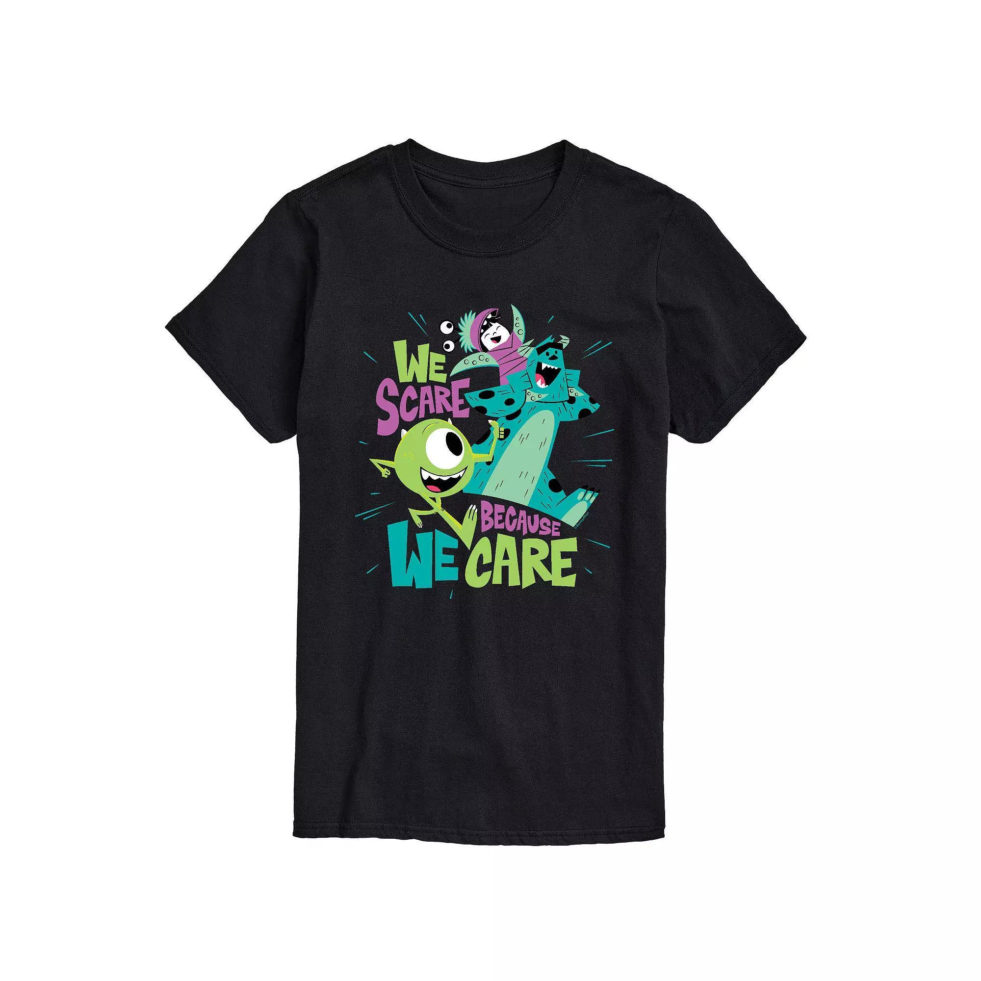 Disneys Monsters Inc. Big & Tall We Scare Graphic Tee, Mens Product Image