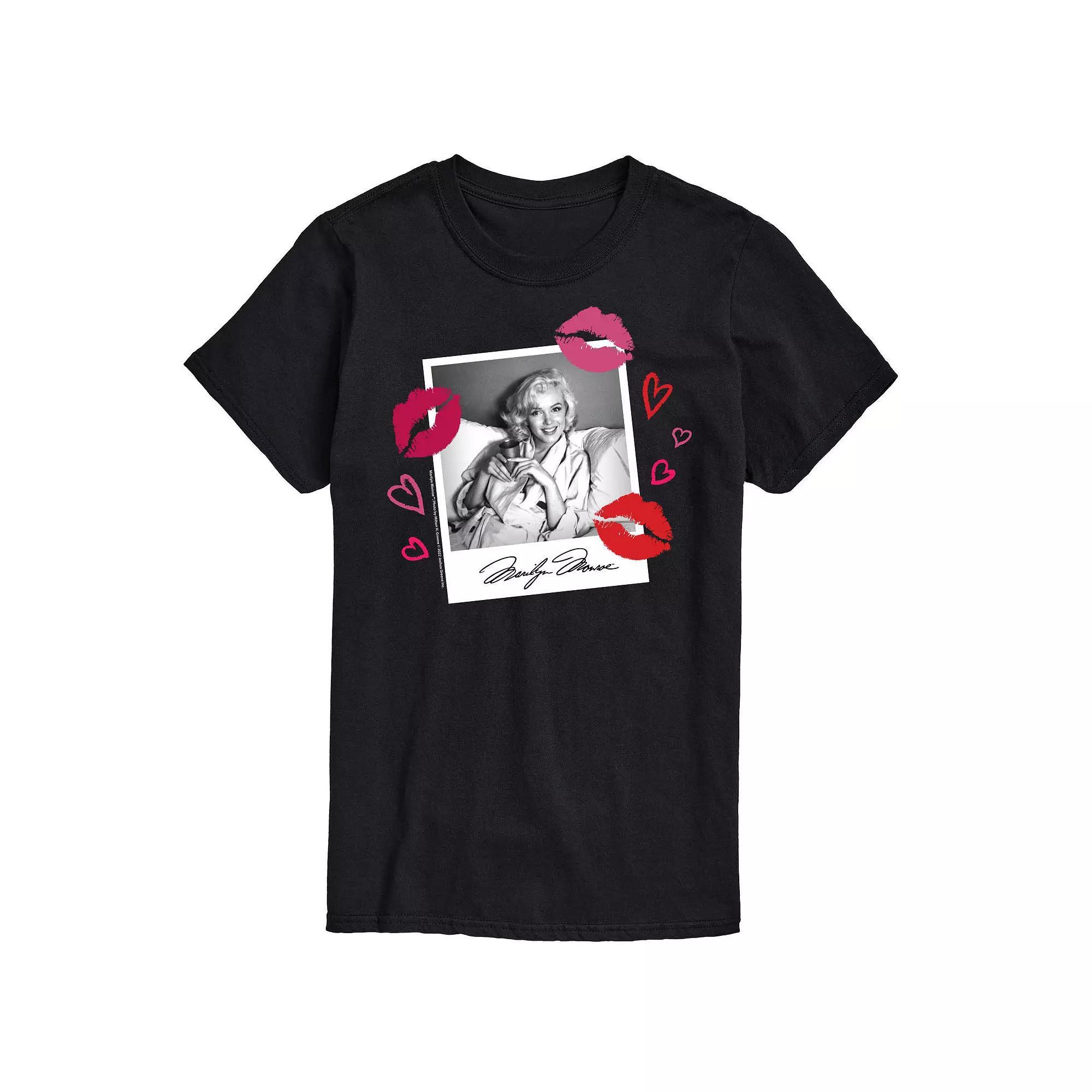Big & Tall Marilyn Monroe Kiss Tee, Mens Product Image