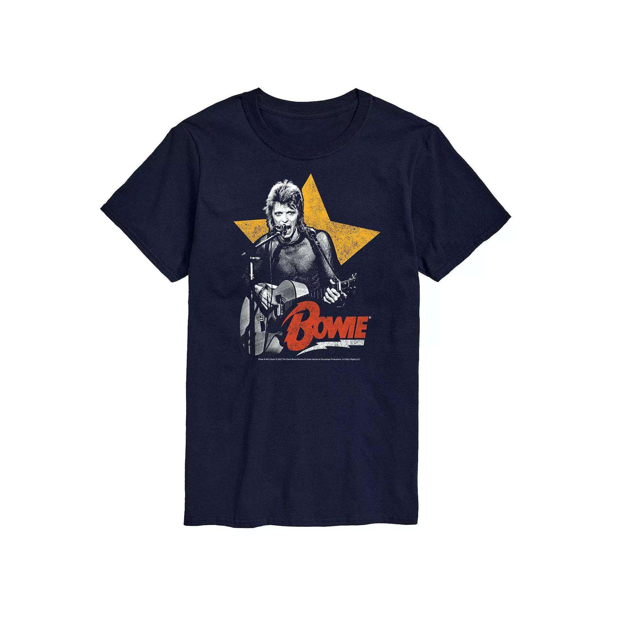 Mens Performance Classic Car Graphic Tee Blue Product Image