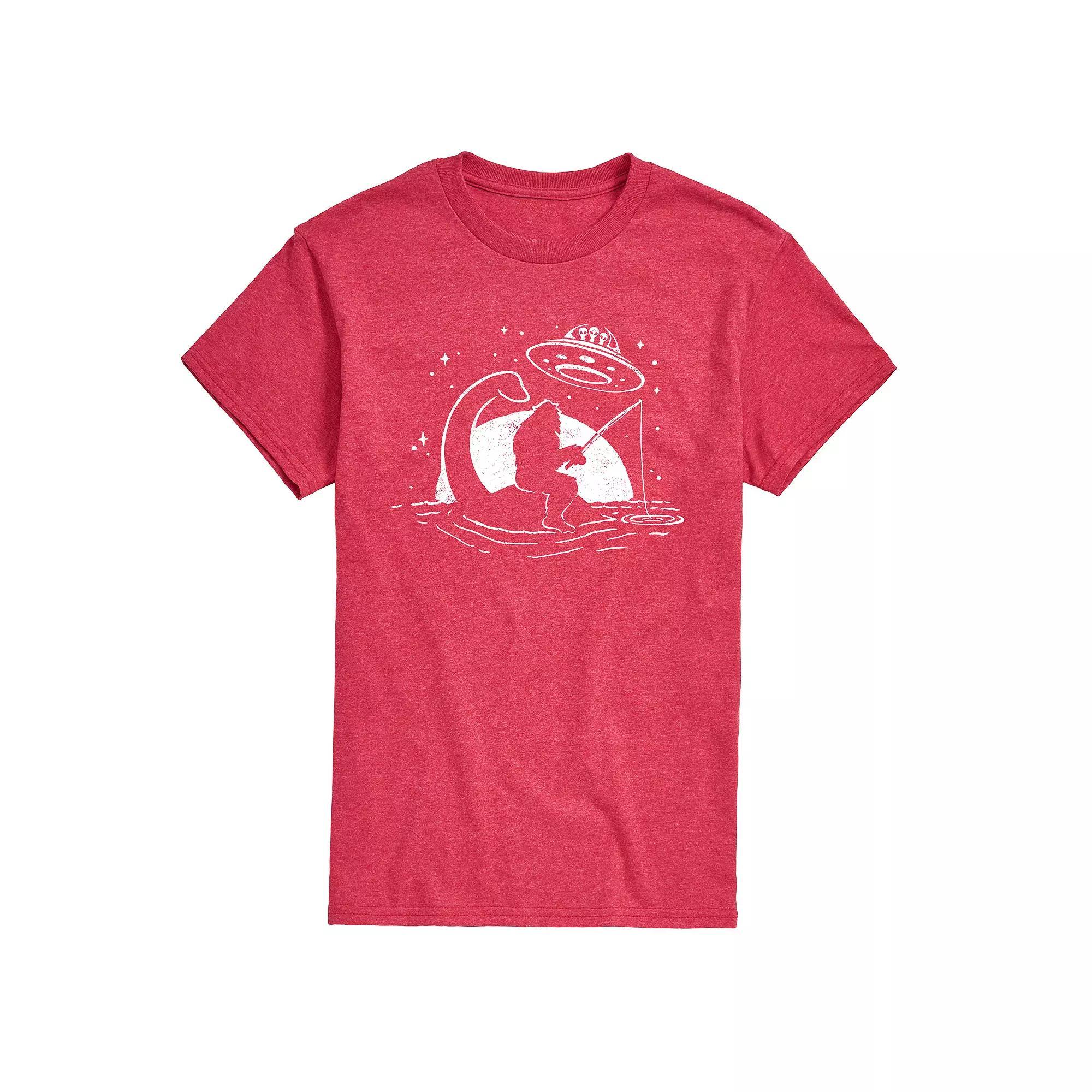 Mens Sasquatch Nessy UFO Tee Product Image