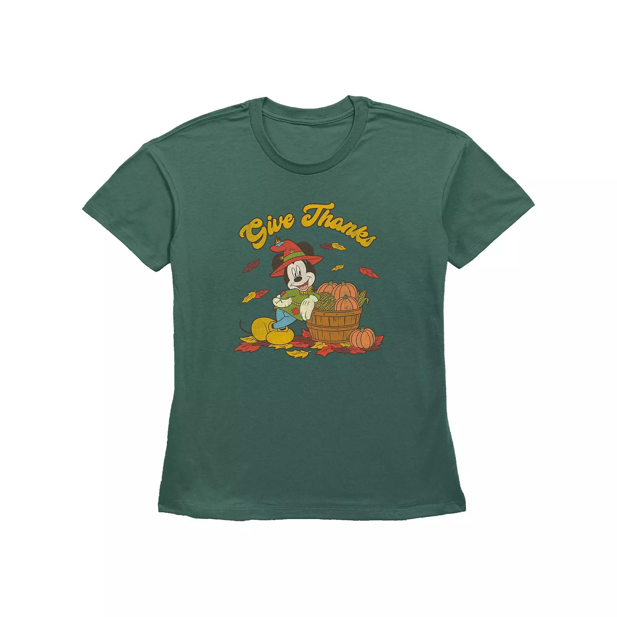Disney's Mickey Mouse Ignoring Mondays Like La La La Women's Graphic Tee, Size: Medium, Black Product Image