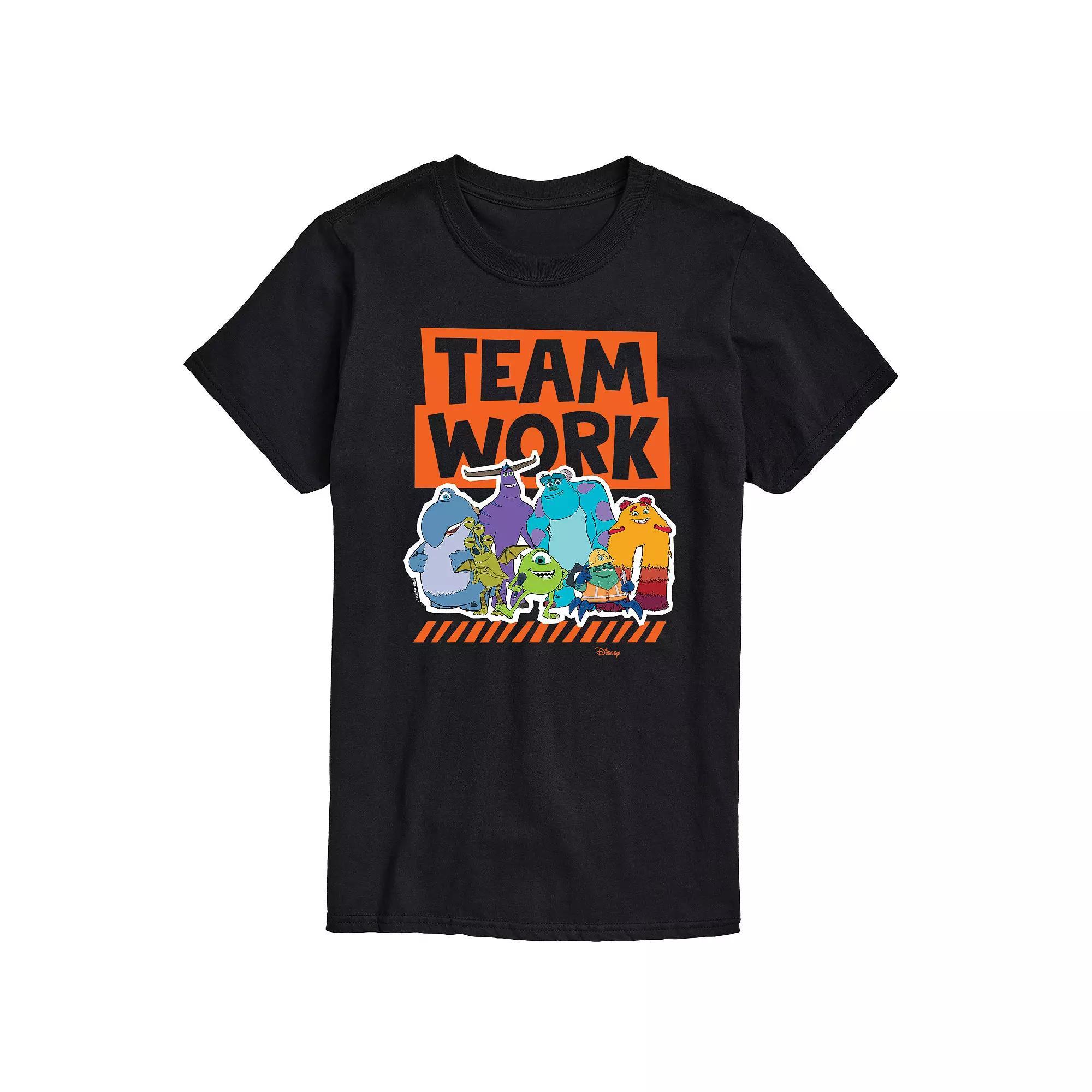 Disney/Pixars Monsters At Work Mens Teamwork Graphic Tee Product Image