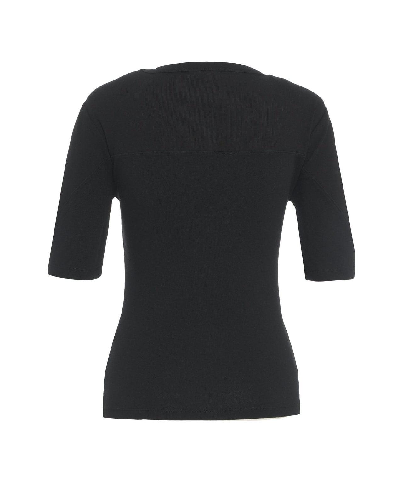 T-shirt with shoulder pads Product Image