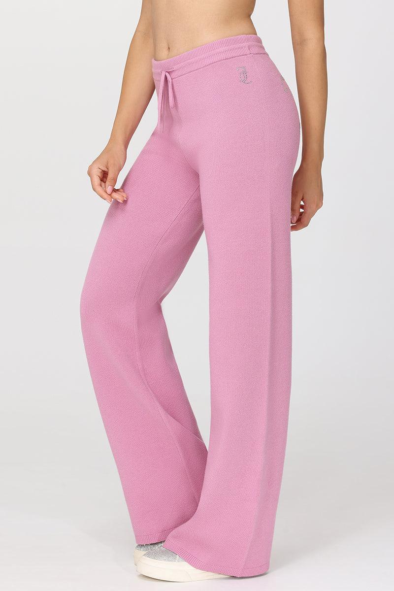 Wide Leg Sweater Pants Product Image