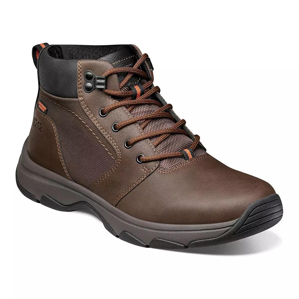 Nunn Bush® Excavate Men's Plain Toe Ankle Boots, Size: 12, Brown Product Image