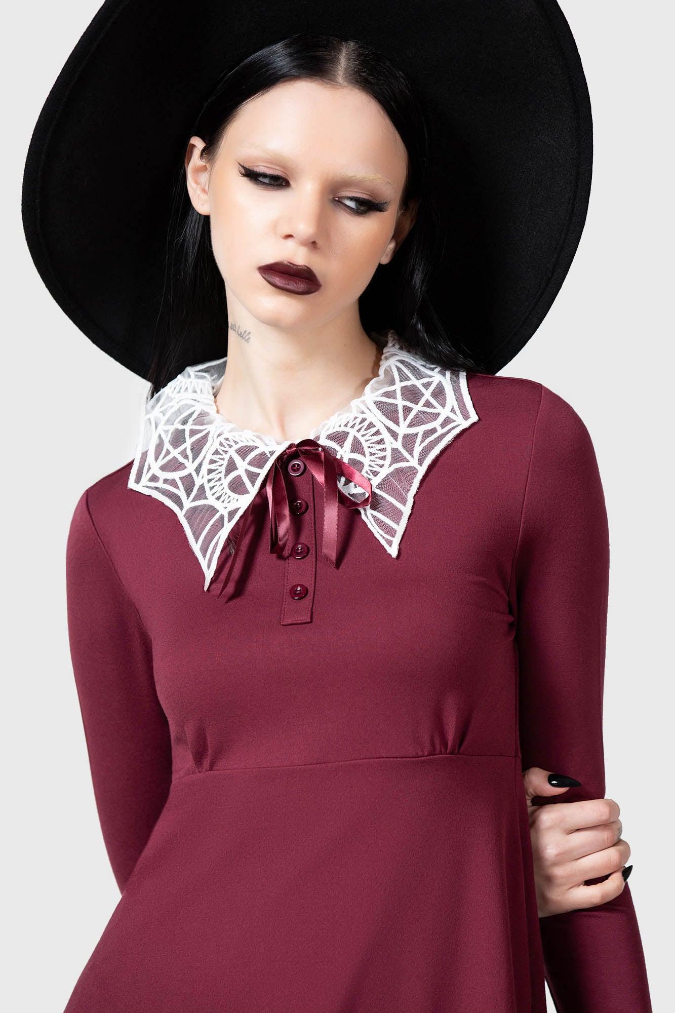 Charmed School Dress [CRIMSON] - Resurrect Female Product Image
