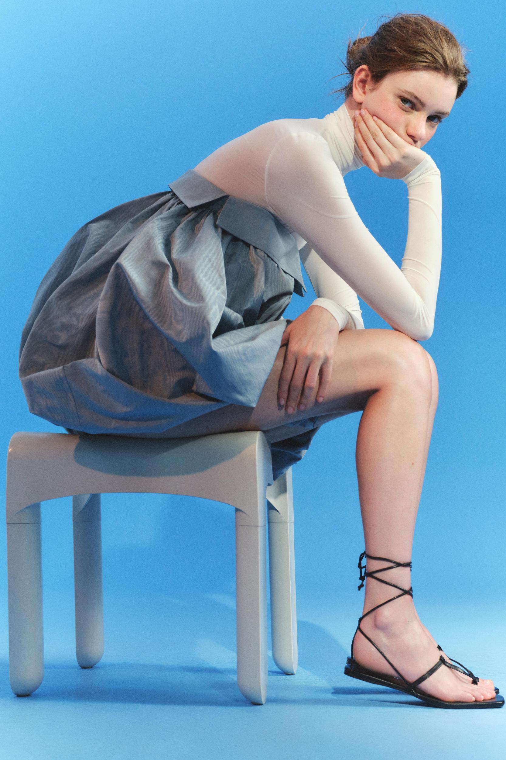 BALLOON DRESS WITH SLEEVES ZARA ICONS LIMITED EDITION Product Image