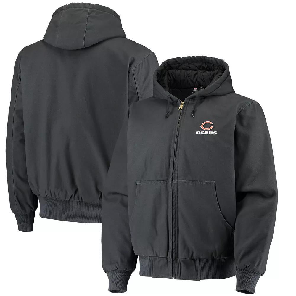 Men's Dunbrooke Navy New England Patriots Dakota Cotton Canvas Hooded Jacket, Size: Small, Blue Product Image