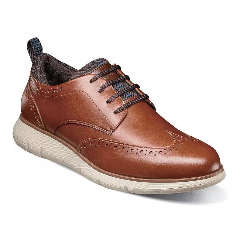 Nunn Bush Stance Mens Wingtip Oxford Casual Shoes Red Team Product Image