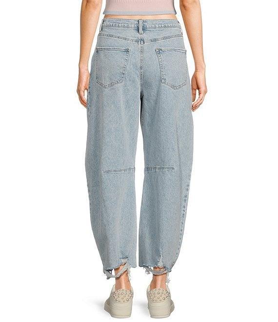 GB Barrel Leg Denim Jeans Product Image