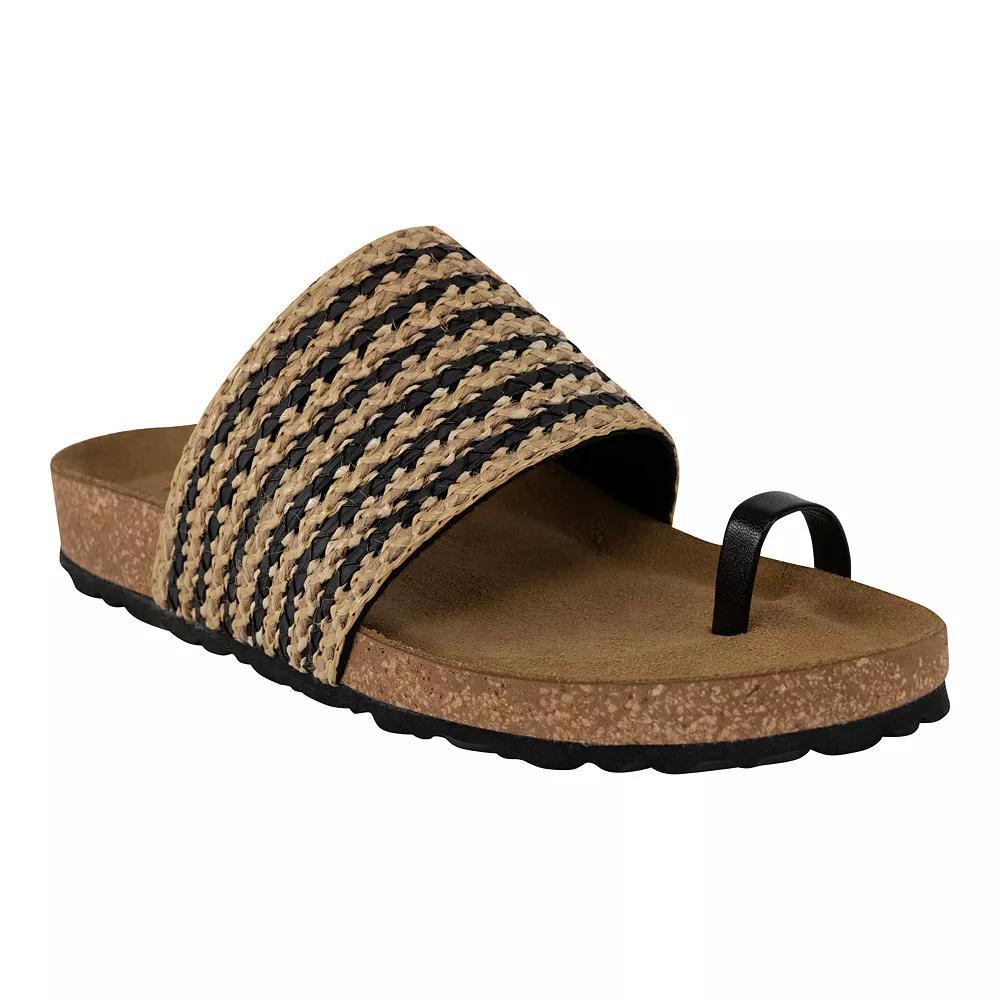 Italian Shoemakers Ginebra Women's Sandals, Size: 9, Natural White Product Image