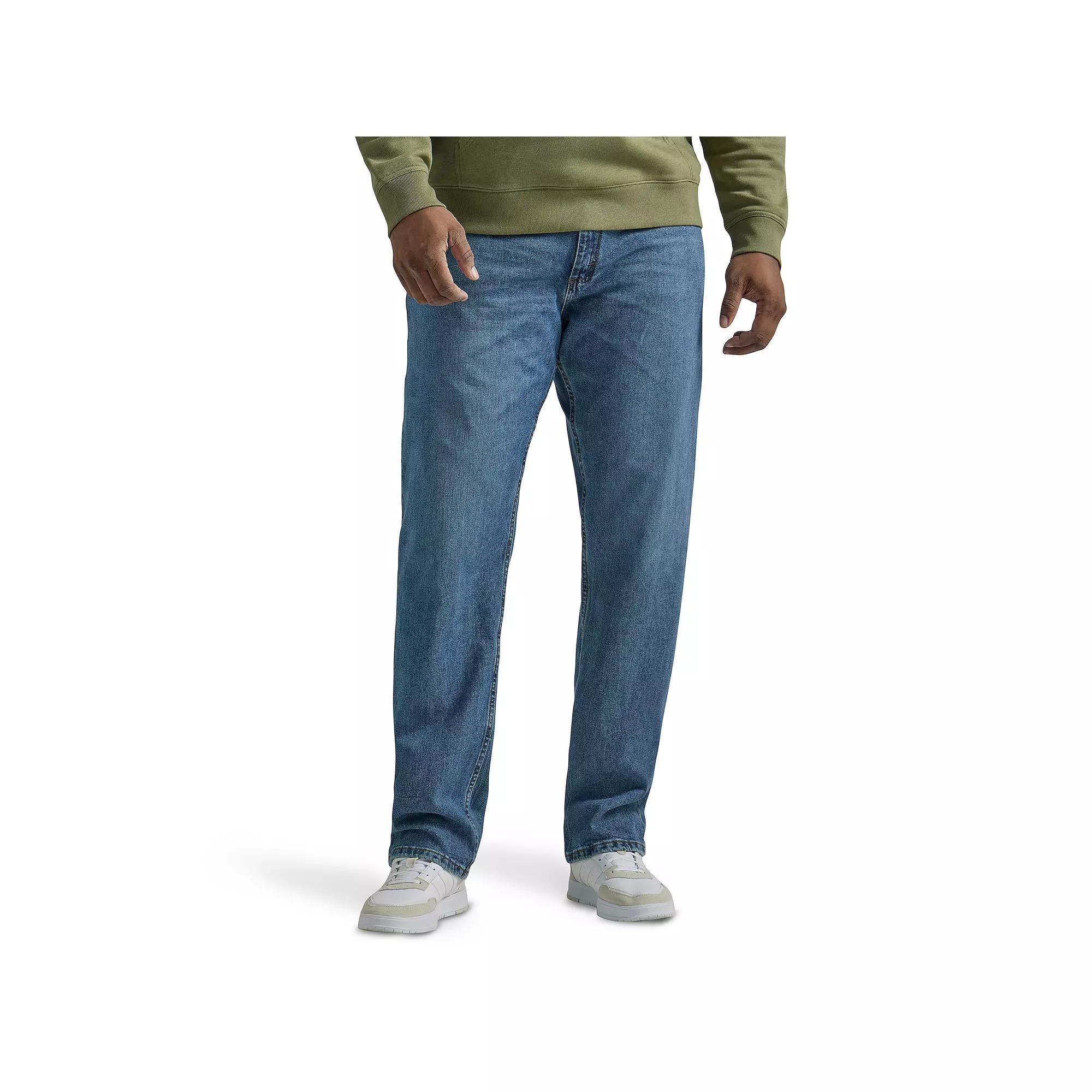 Big & Tall Lee® Legendary Relaxed-Fit Straight-Leg Jeans, Men's, Size: 48X29, True Blue Product Image