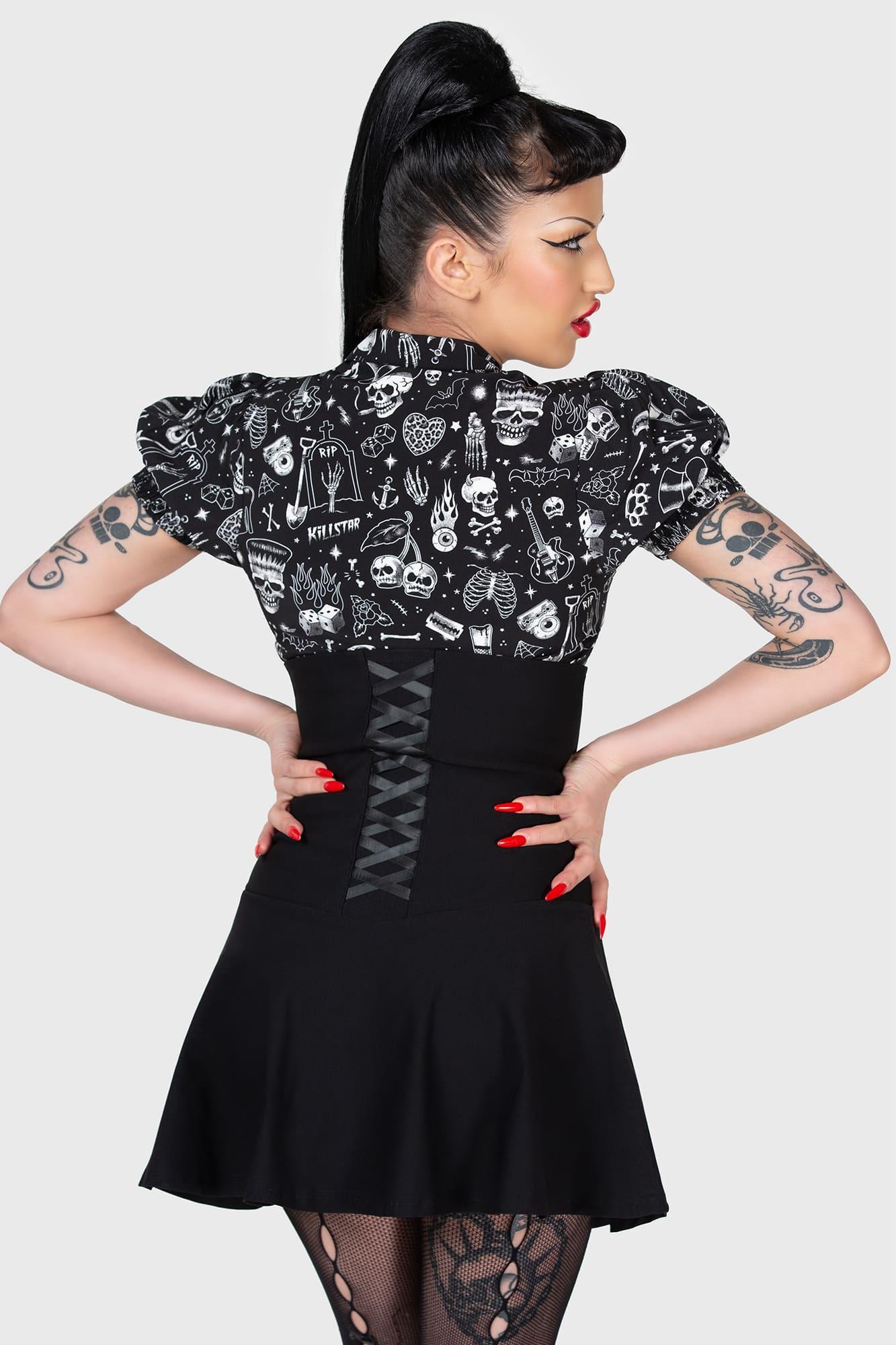 Daddy-O Corset Mini Skirt Female Product Image