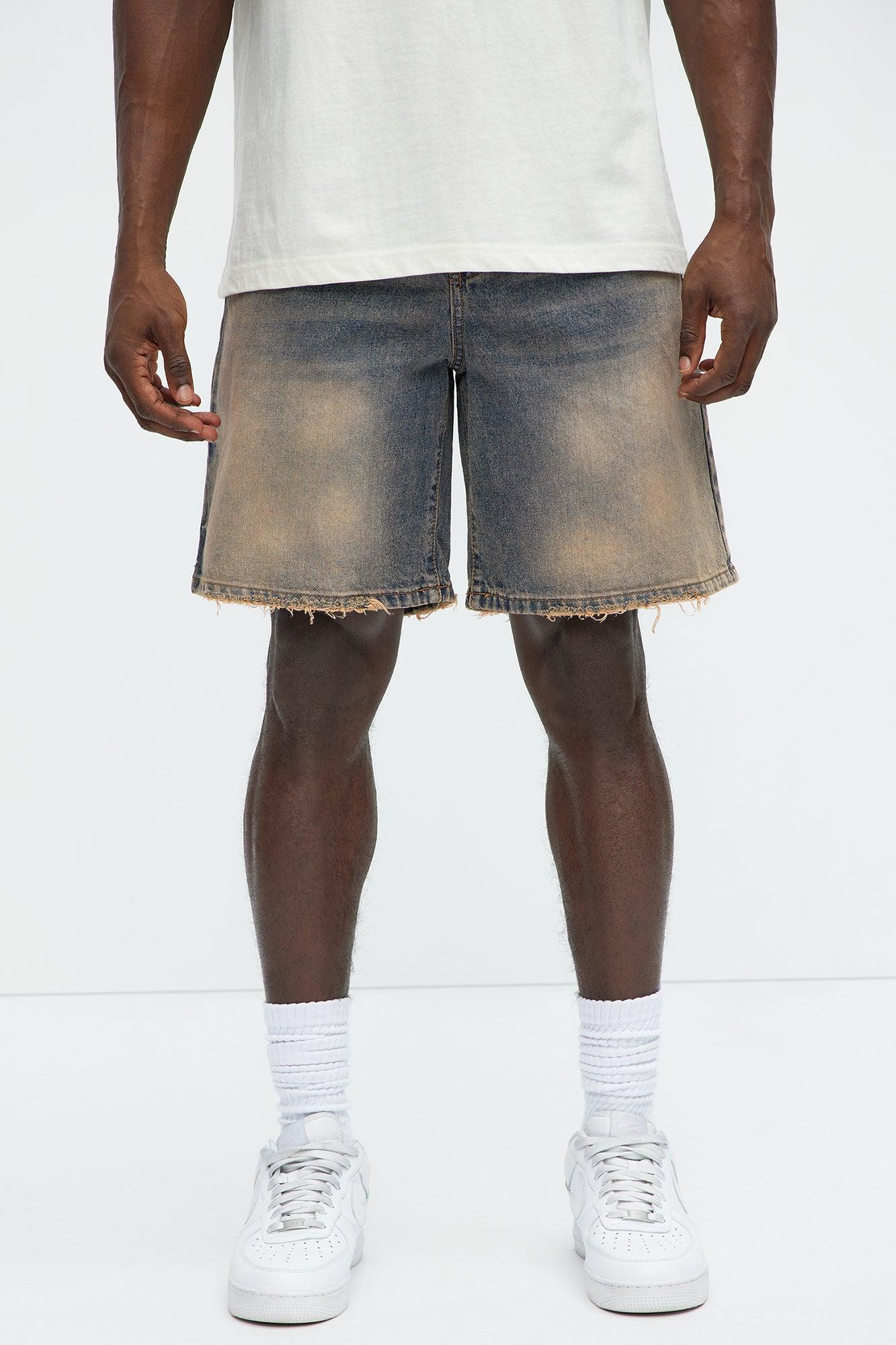 Venice Vintage Relaxed Denim Shorts - Vintage Wash Product Image