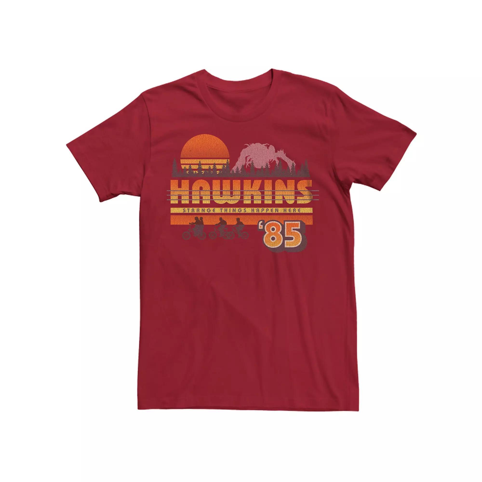 Mens Jurassic Park Life Finds A Way Quote Tee Red Product Image