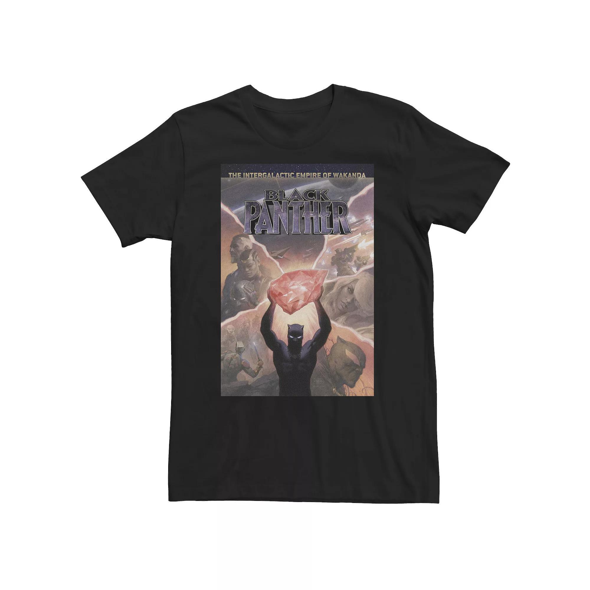 Big & Tall Marvel Black Panther Maroons Strike Comic Cover Tee, Men's, Size: 4XLT Product Image