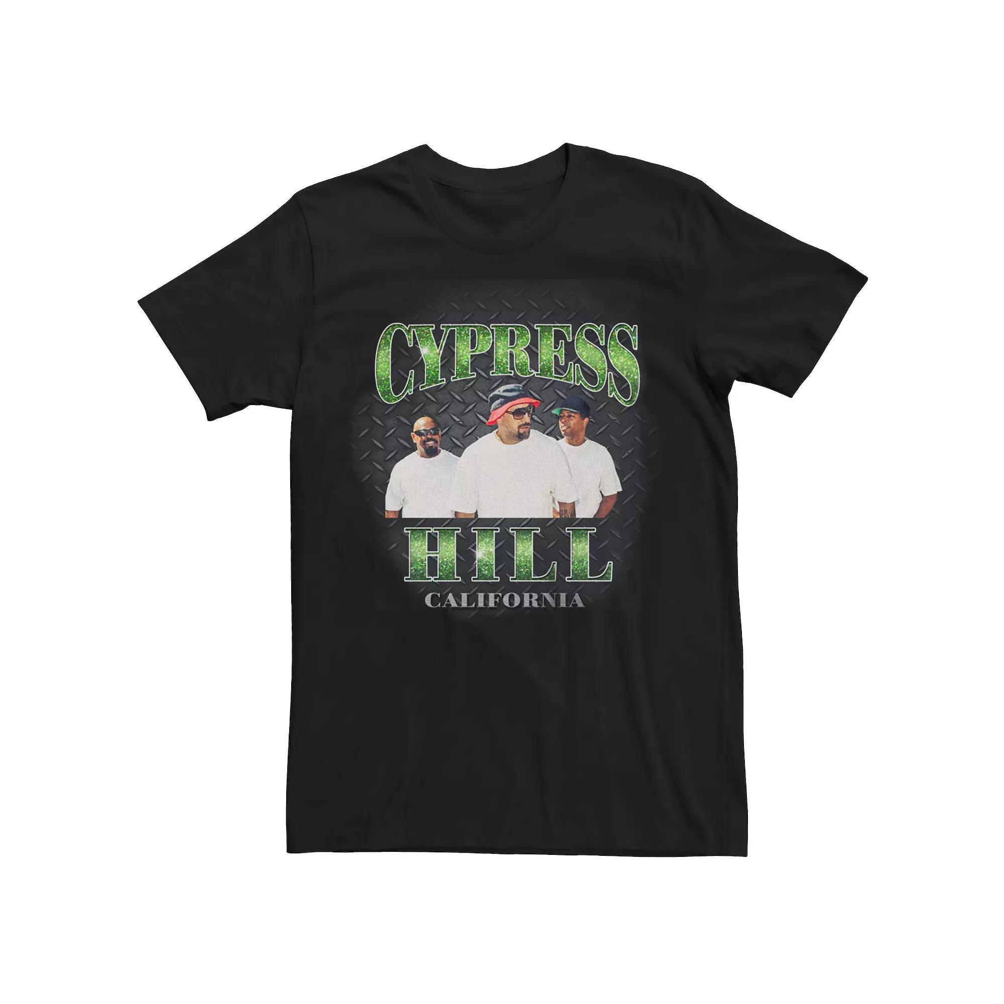 Men's Epic Rights Retro Green Cyprees Hill California Tee, Size: Medium, Black Product Image