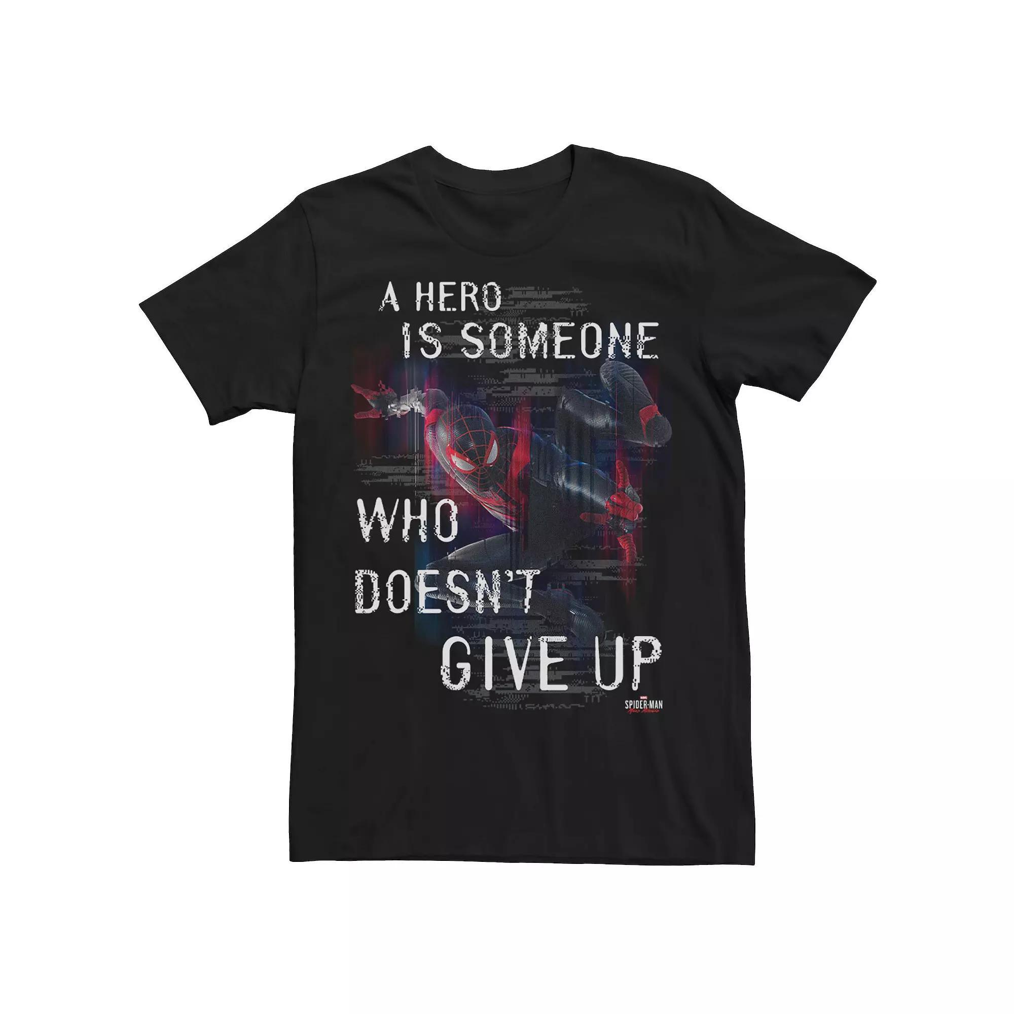 Men's Marvel Avengers Endgame Thor Galactic Poster Tee, Size: Large, Black Product Image