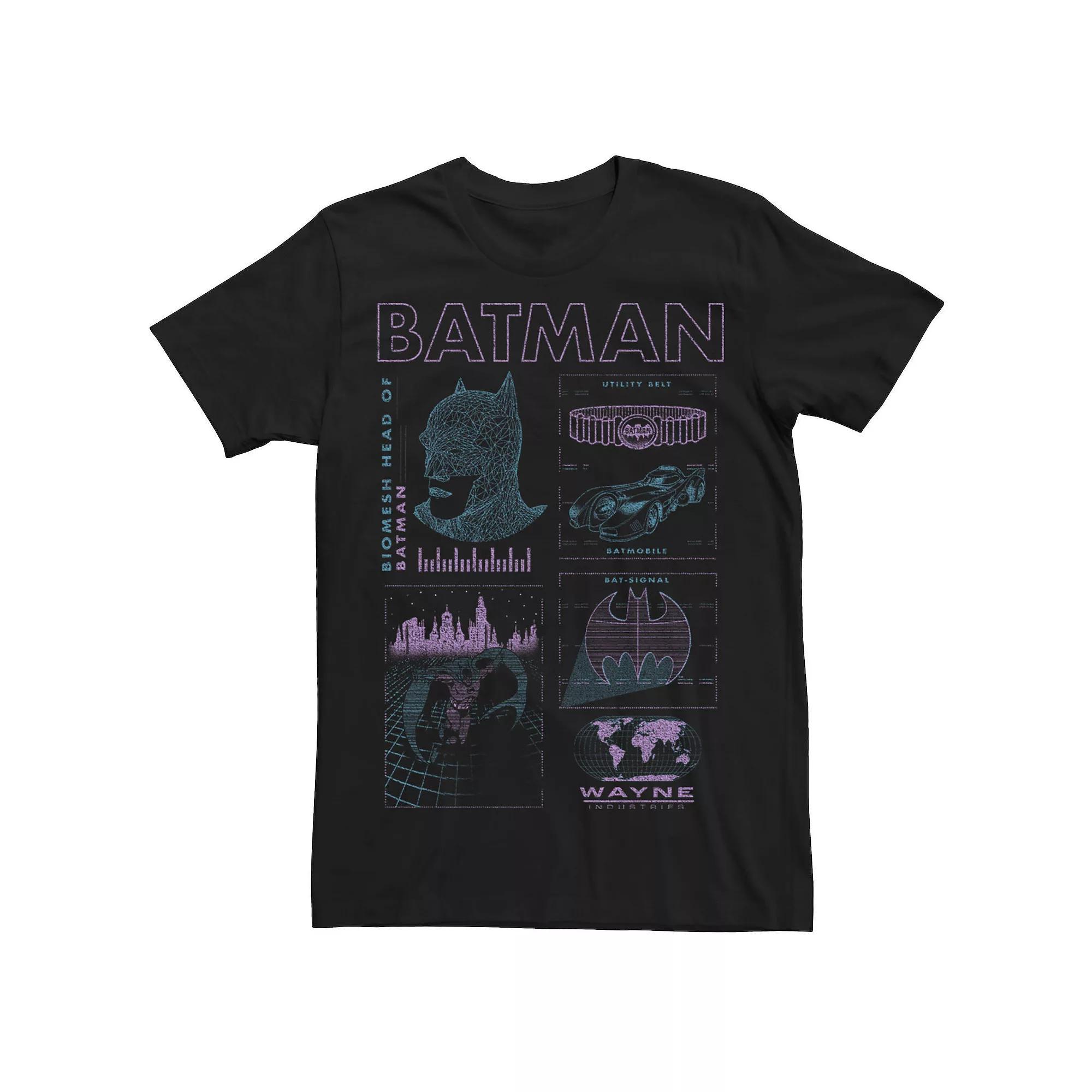 Men's Marvel WandaVision Text Stack Portrait Tee, Size: XL, Black Product Image