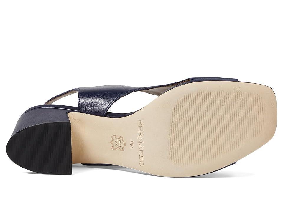 Womens Bedford Leather Mid Heel Sandals Product Image