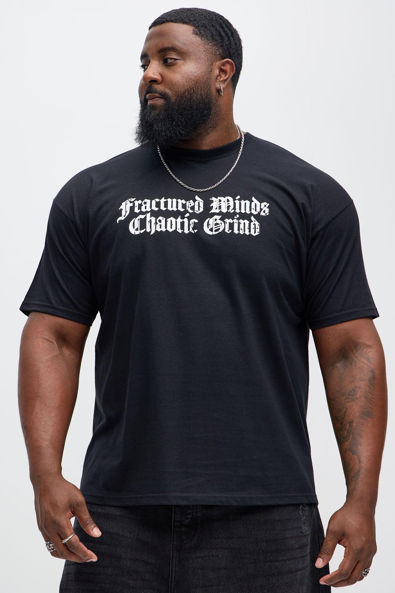 Fractured Minds Short Sleeve Tee - Black Product Image