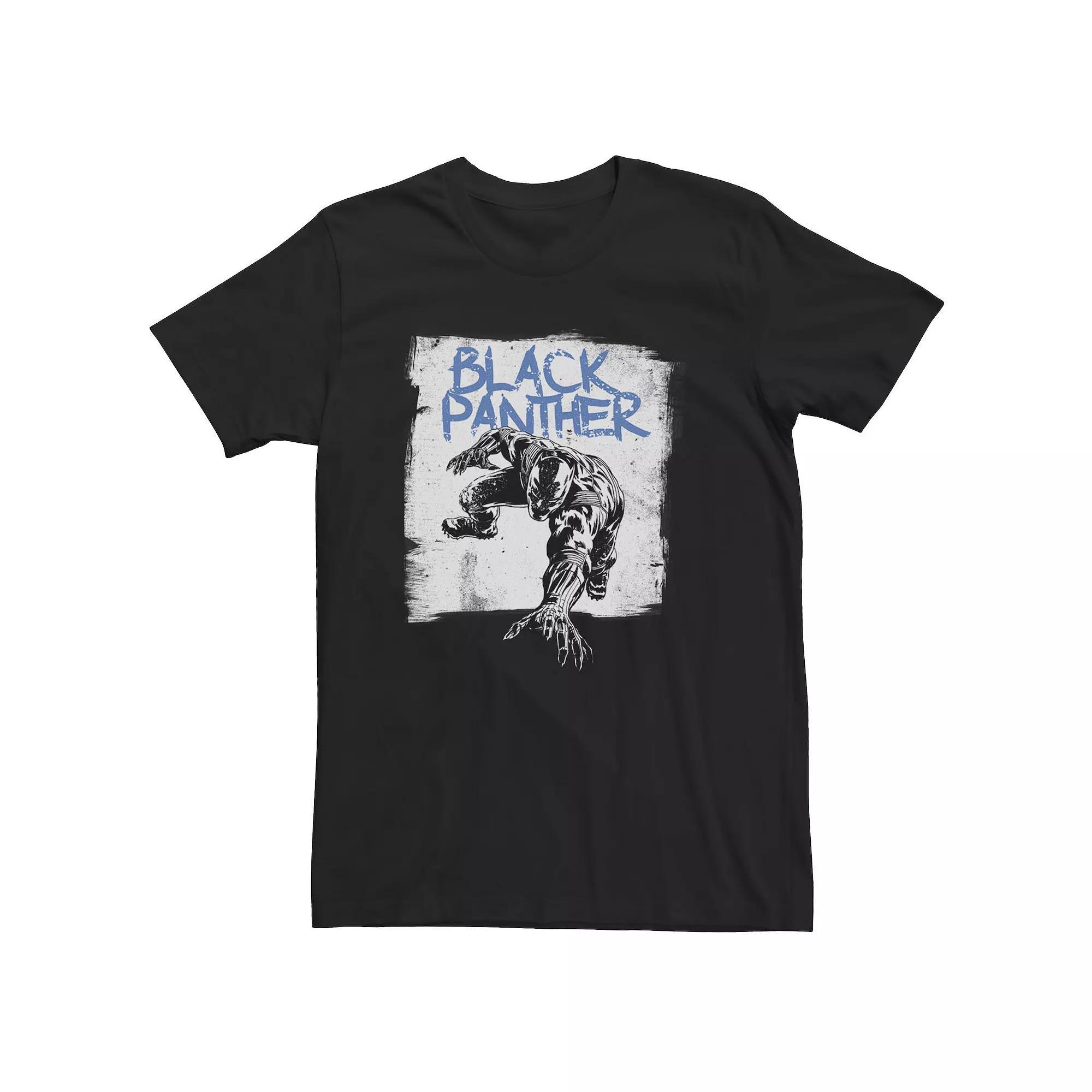 Big & Tall Marvel Black Panther The Chalkboard Pounce Tee, Men's, Size: 5XL Product Image