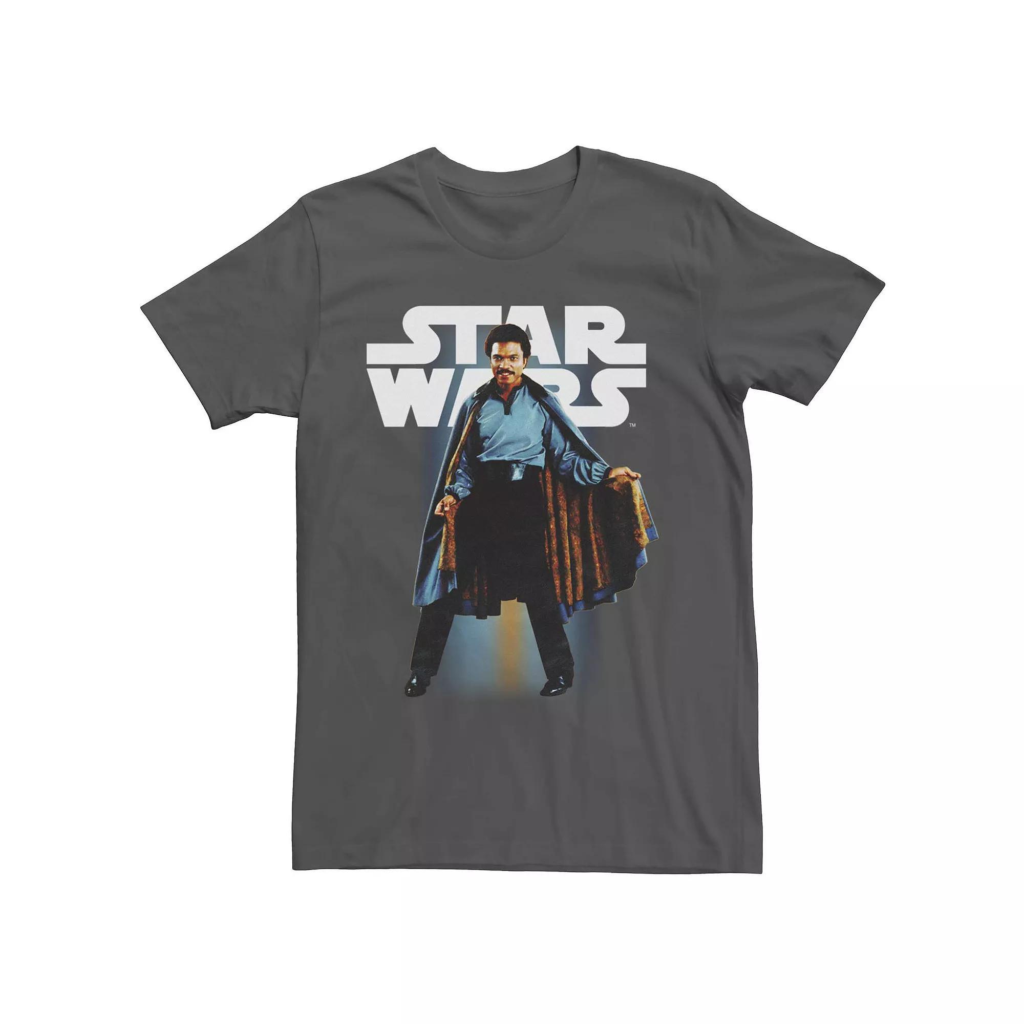 Mens Star Wars Lando Calrissian Tee Grey Product Image
