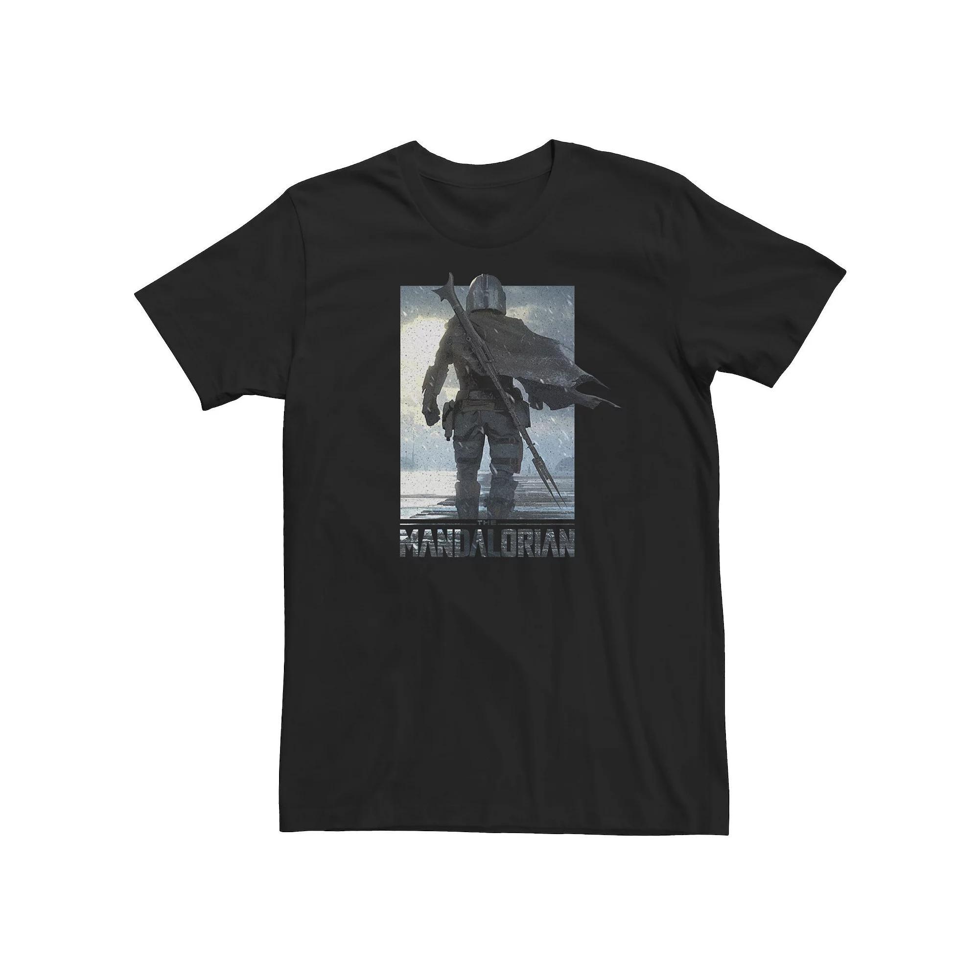 Men's Star Wars Space Battle Line Art Logo Tee, Size: Small, Blue Product Image