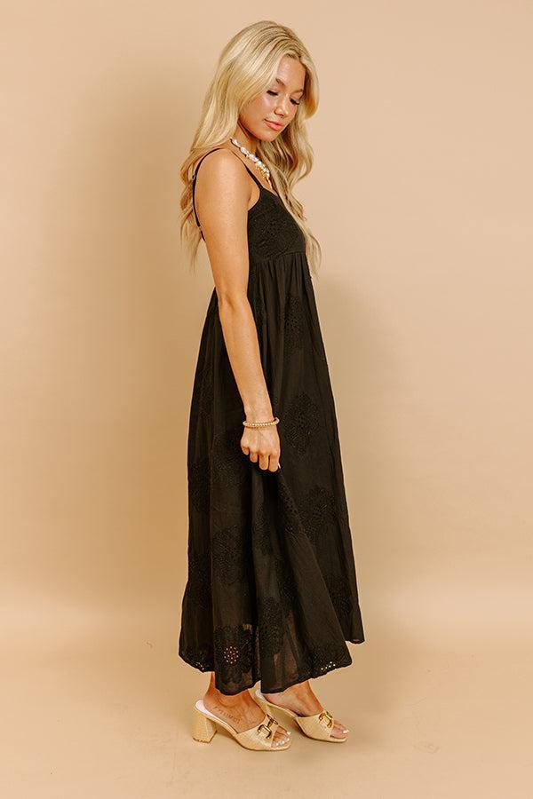 Kind Soul Embroidered Midi Dress Product Image