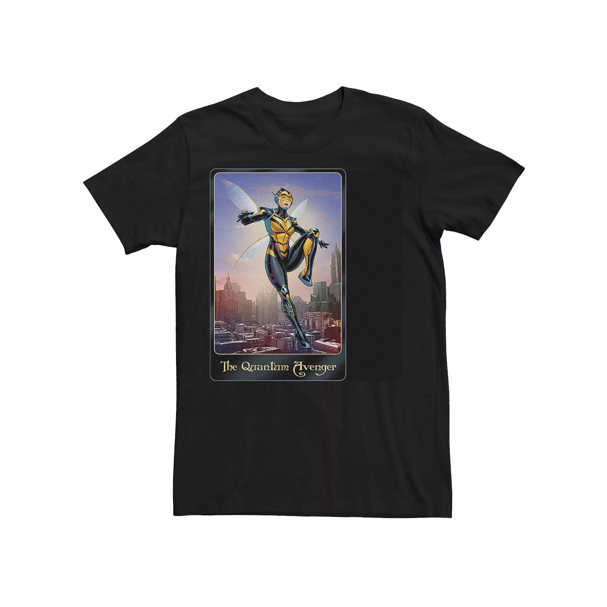 Men's Marvel Wasp Quantum Avenger Tee, Size: 3XL, Black Product Image