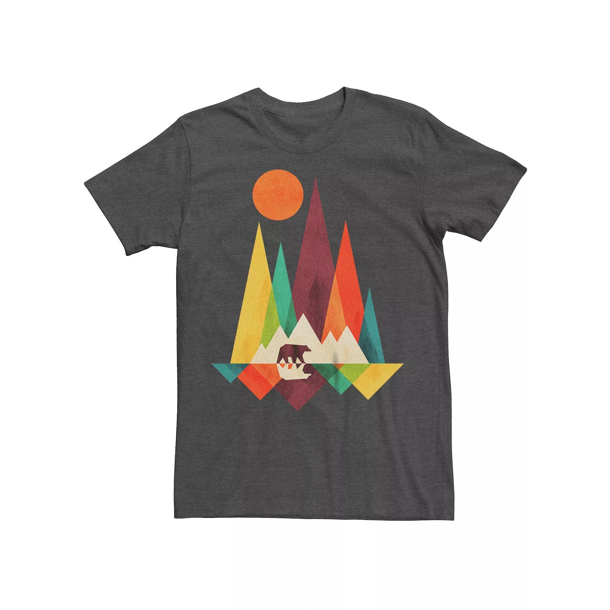 Men's Looney Tunes Wile E. Coyote TNT Portrait Tee, Size: Large, Black Product Image