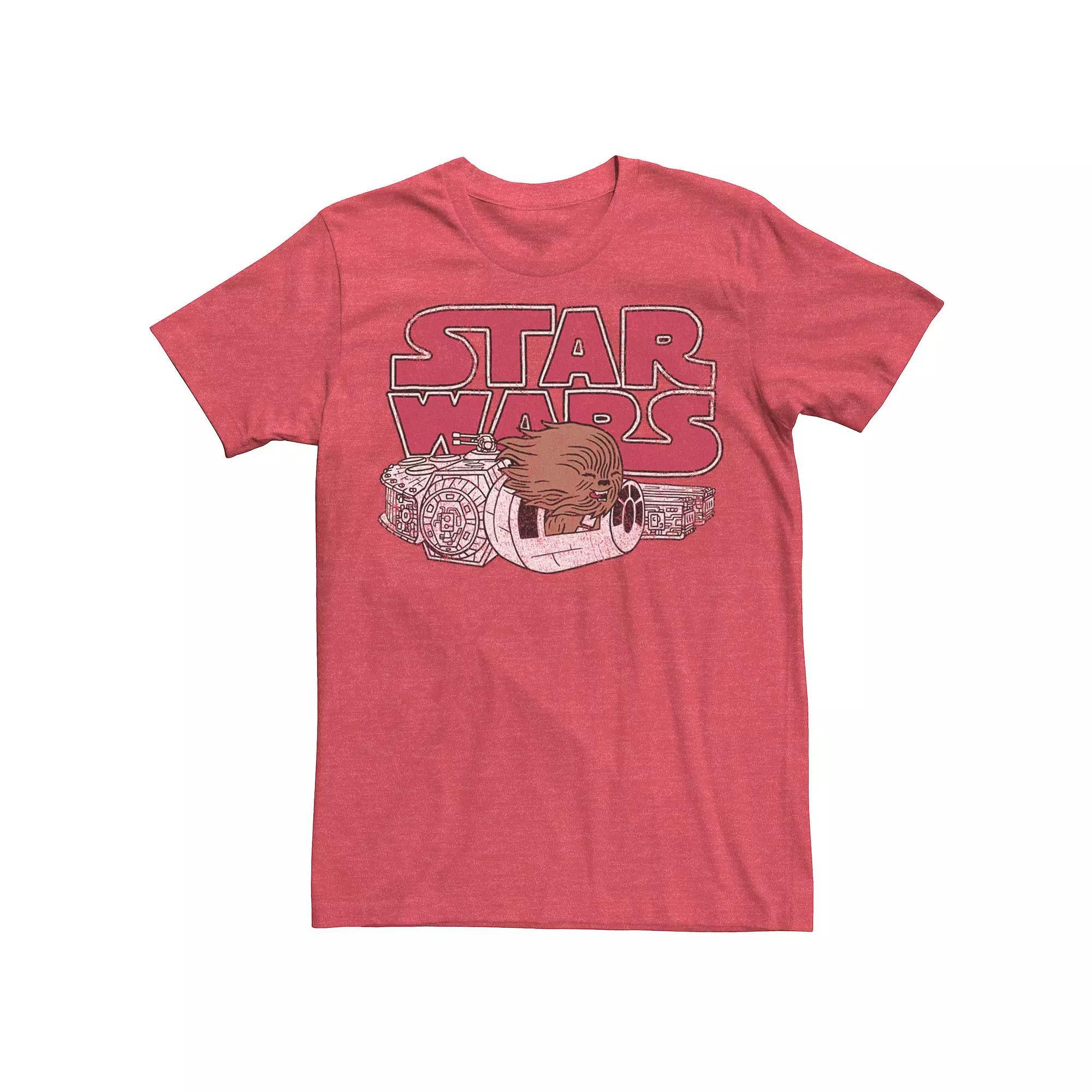 Men's Star Wars Kylo Ren, Rey, Finn, Rebels Episode 7 Tee, Size: Medium, Grey Hetaher Product Image
