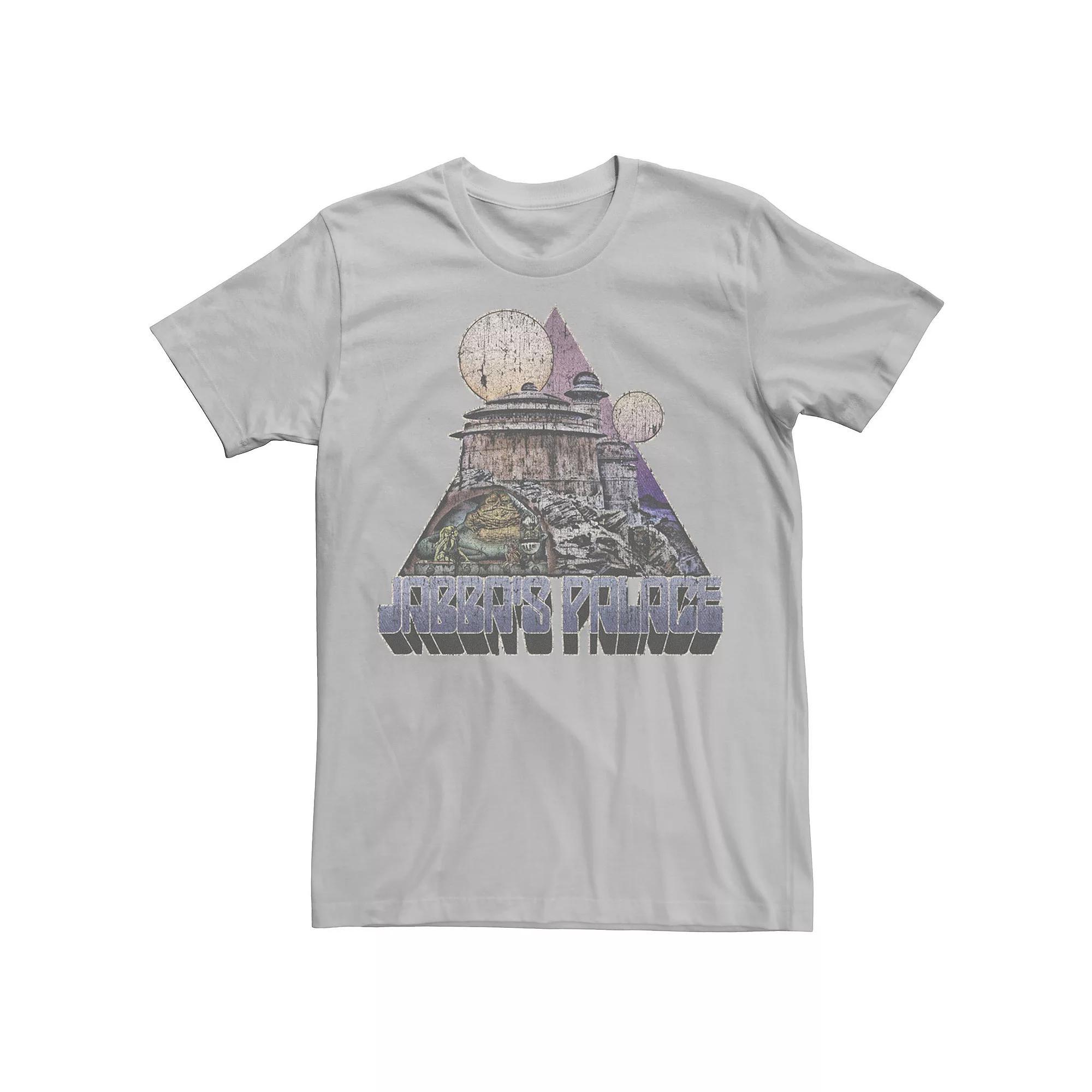 Men's Star Wars Vintage Jabba's Palace Tee, Size: 3XL, Black Product Image