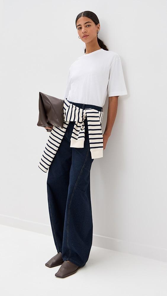 Tibi Program Mock Neck T-Shirt | Shopbop Product Image