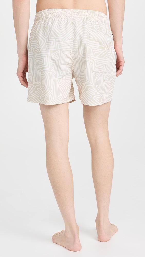 OAS Cream Golconda Swim Shorts 4" | Shopbop Product Image