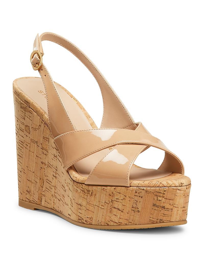 Stuart Weitzman Womens Dayna Slingback Wedge Sandals Product Image