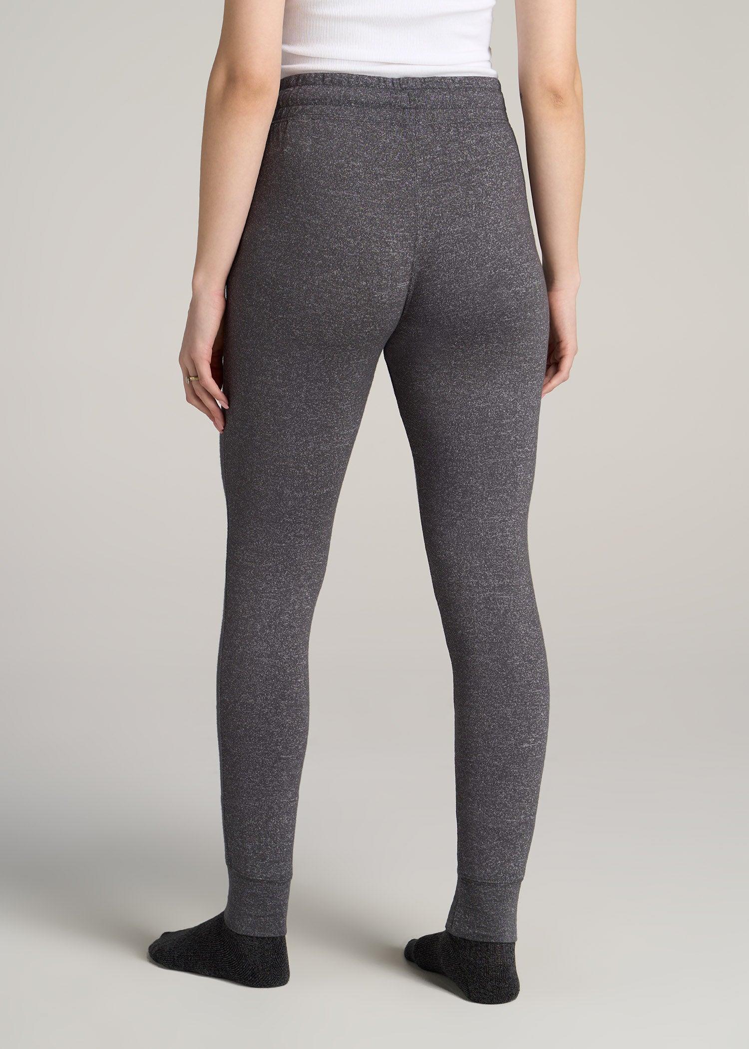 Cozy Lounge Joggers for Tall Women in Charcoal Mix Product Image