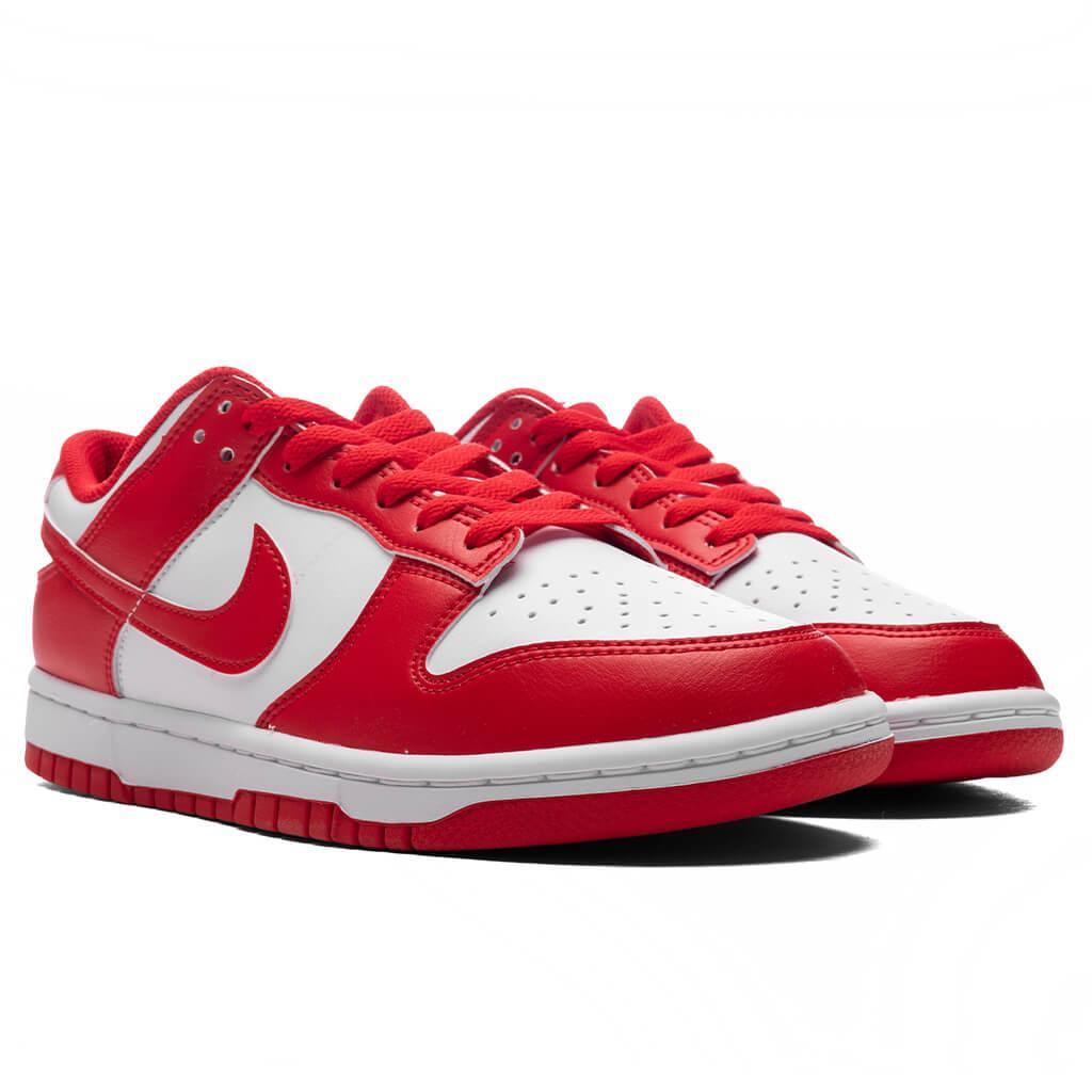 Dunk Low Retro - White/University Red Male Product Image