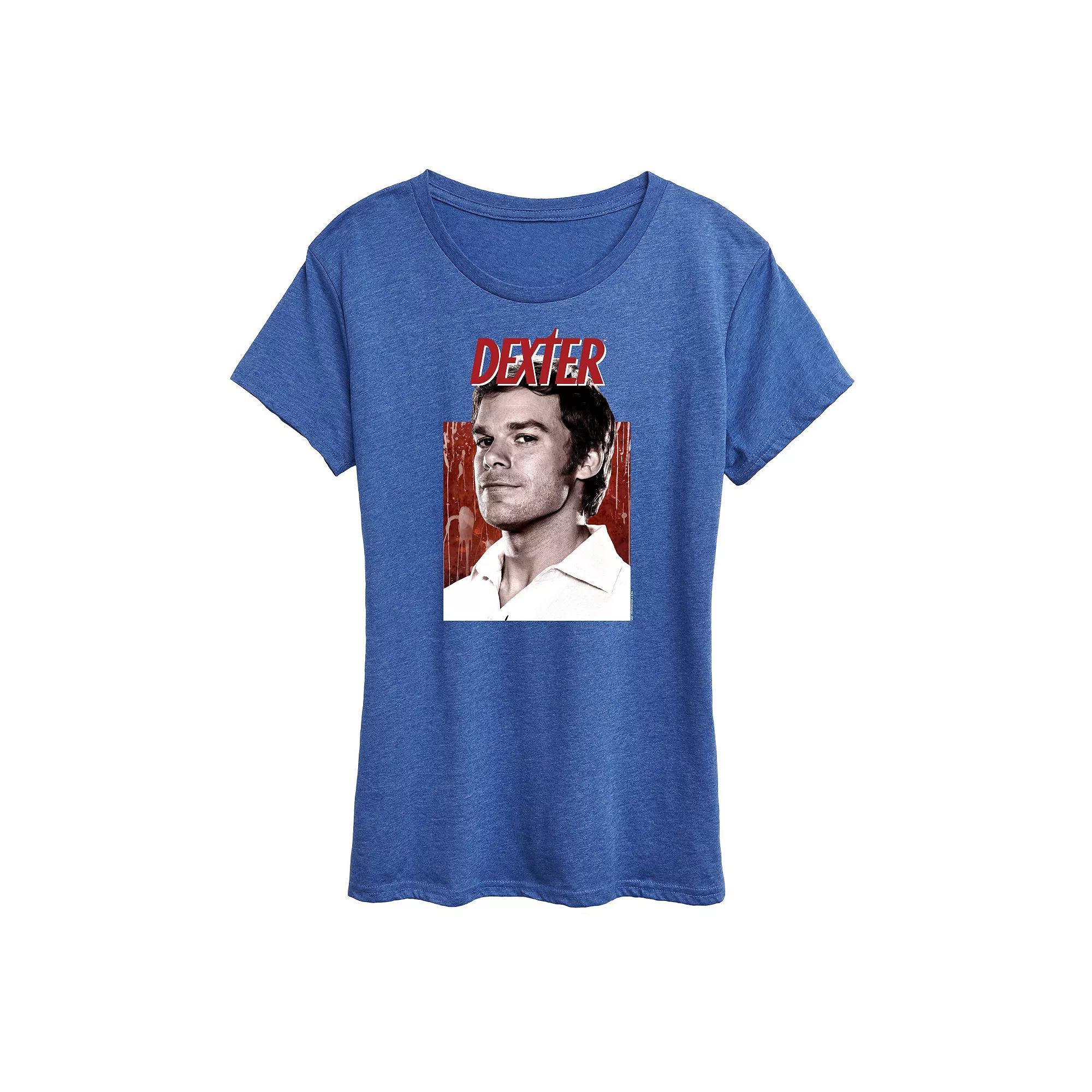 Womens Dexter Portrait Graphic Tee, Girls Product Image