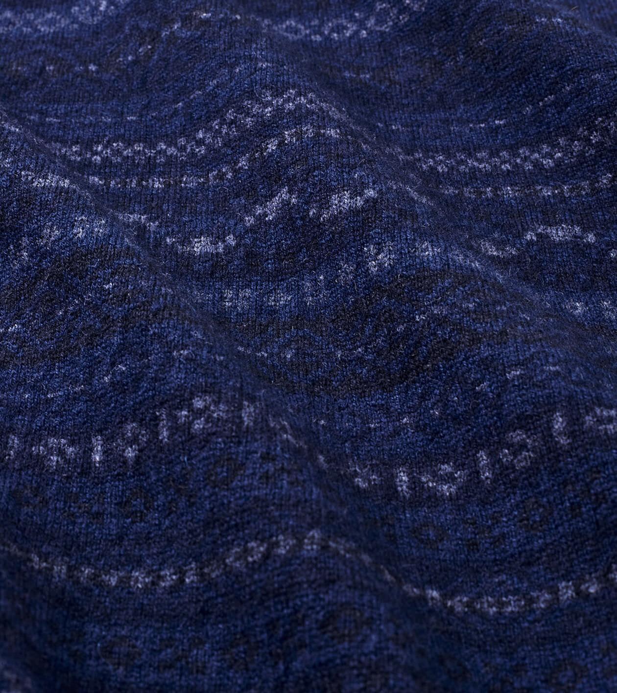 Midnight Fairisle Crewneck Sweater Product Image
